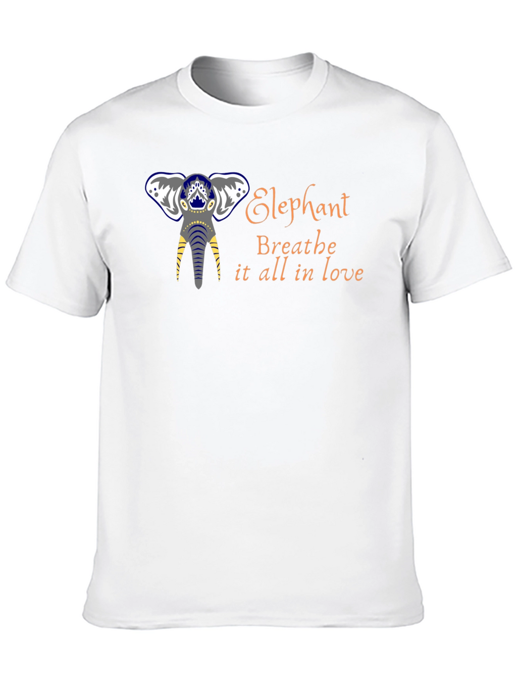 Elephant Breathe Love Graphic Tee