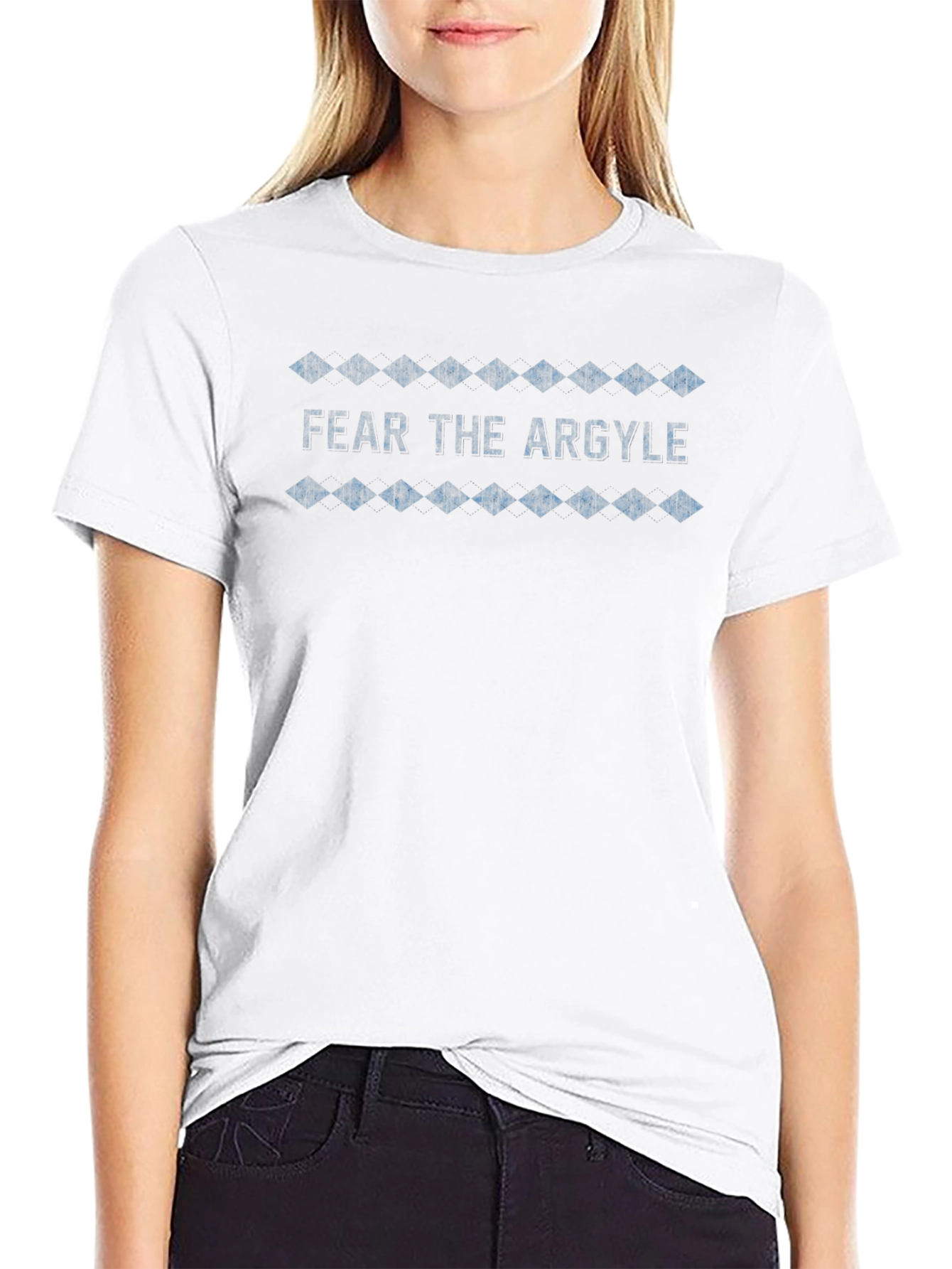 Fear The Argyle Graphic T-Shirt