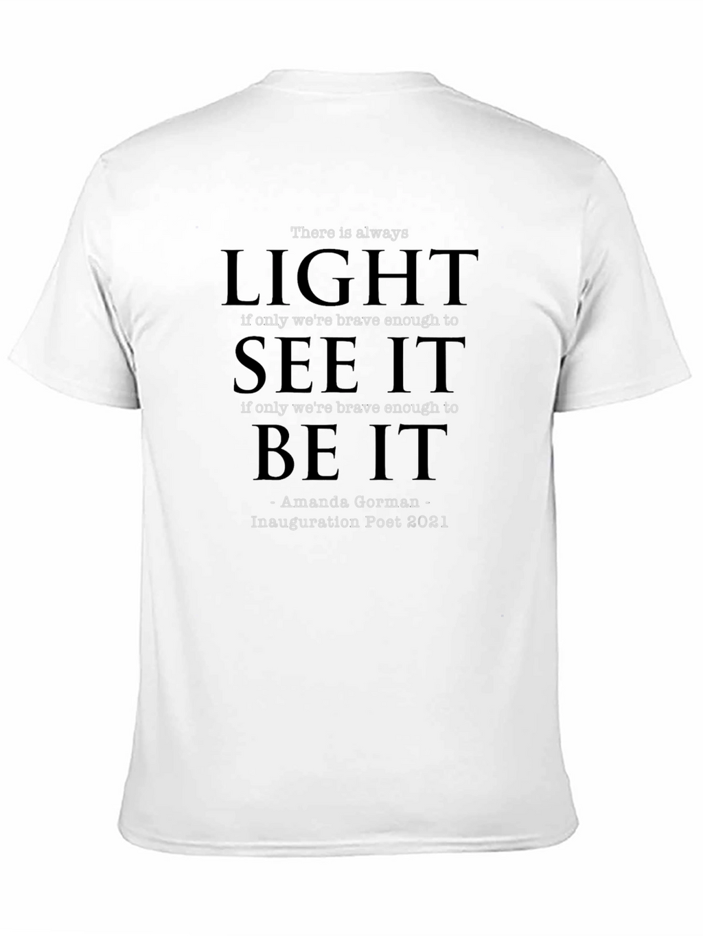 Amanda Gorman Inauguration Poet 2021 T-Shirt