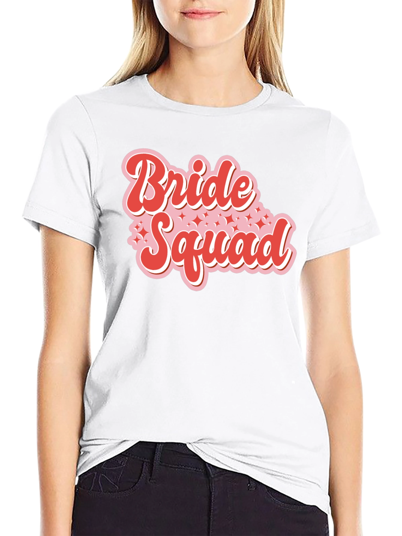 Bride Squad Tee - Retro Wedding Party Shirt