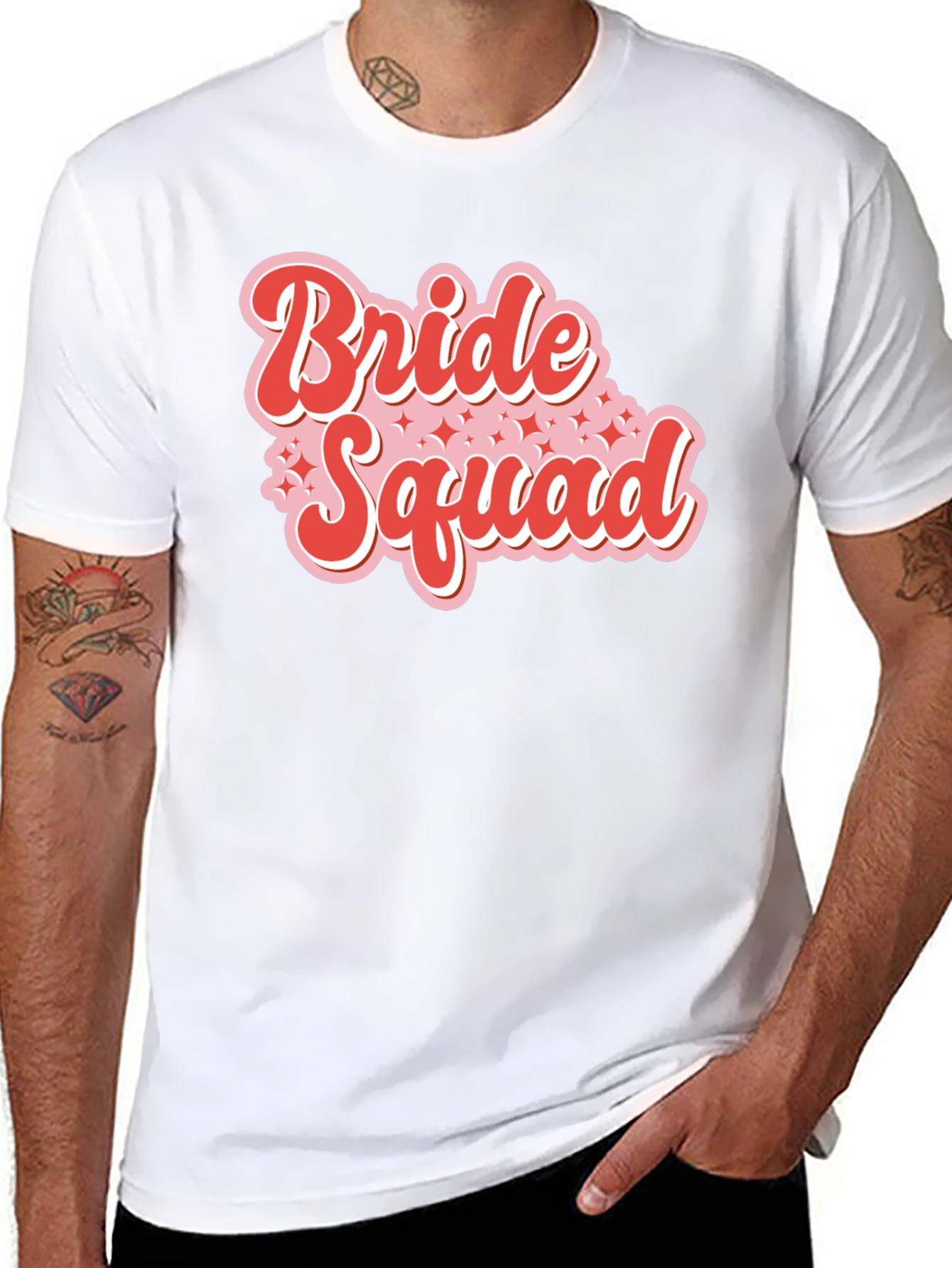 Bride Squad Tee - Retro Wedding Party Shirt