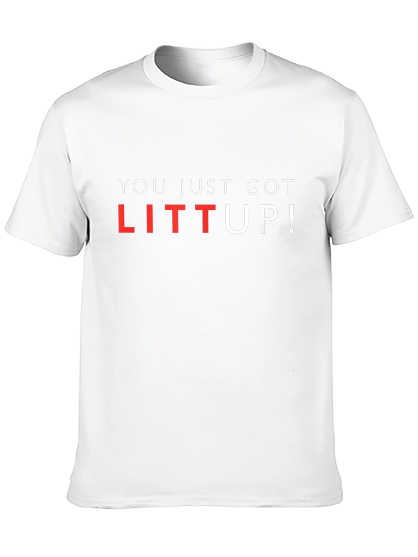 LITT UP! Graphic T-Shirt - Bold Statement Tee