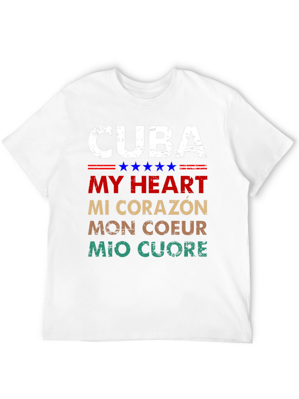 Cuba My Heart T-Shirt