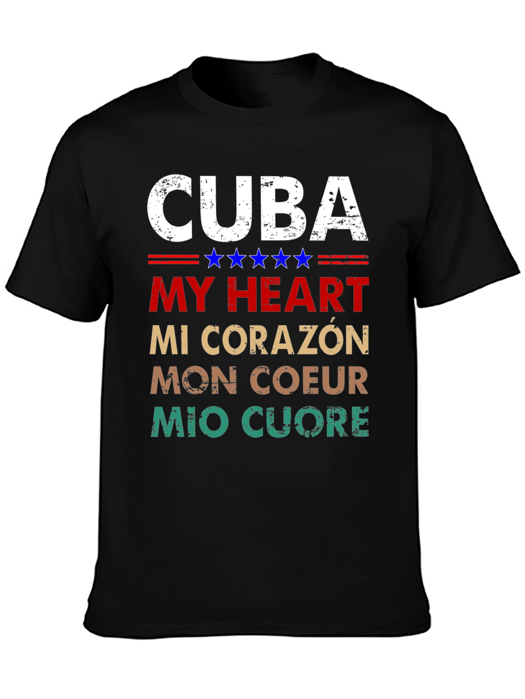 Cuba My Heart T-Shirt