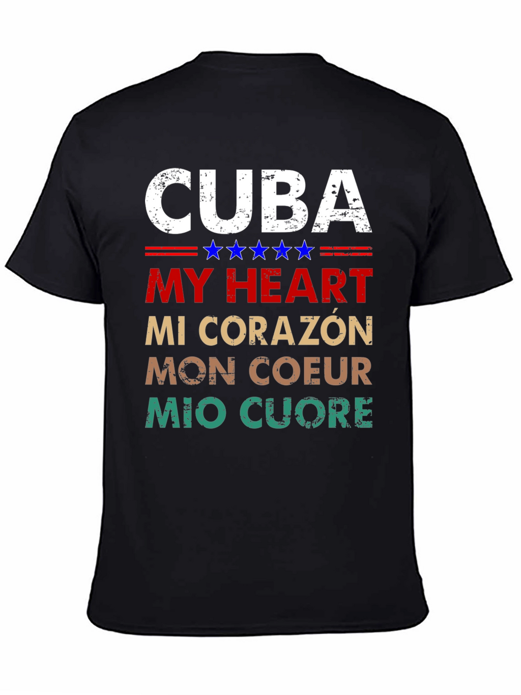 Cuba My Heart T-Shirt