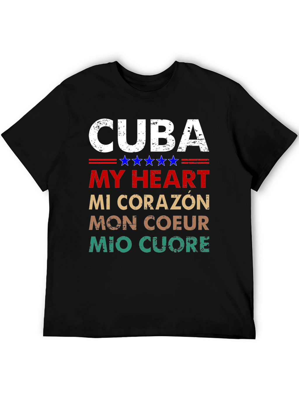 Cuba My Heart T-Shirt