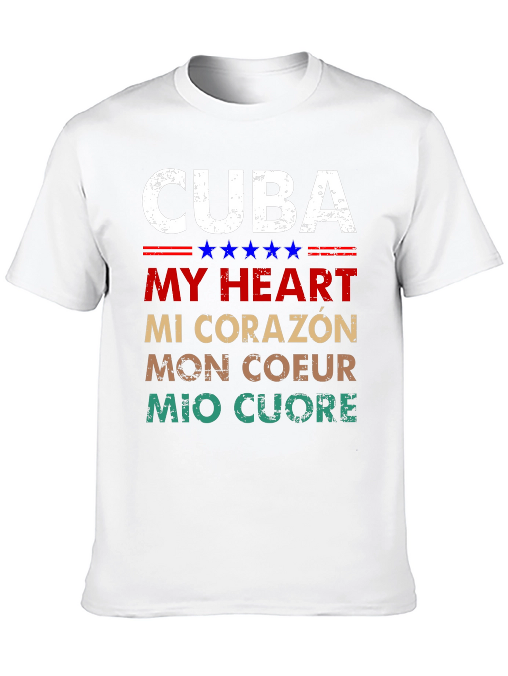Cuba My Heart T-Shirt