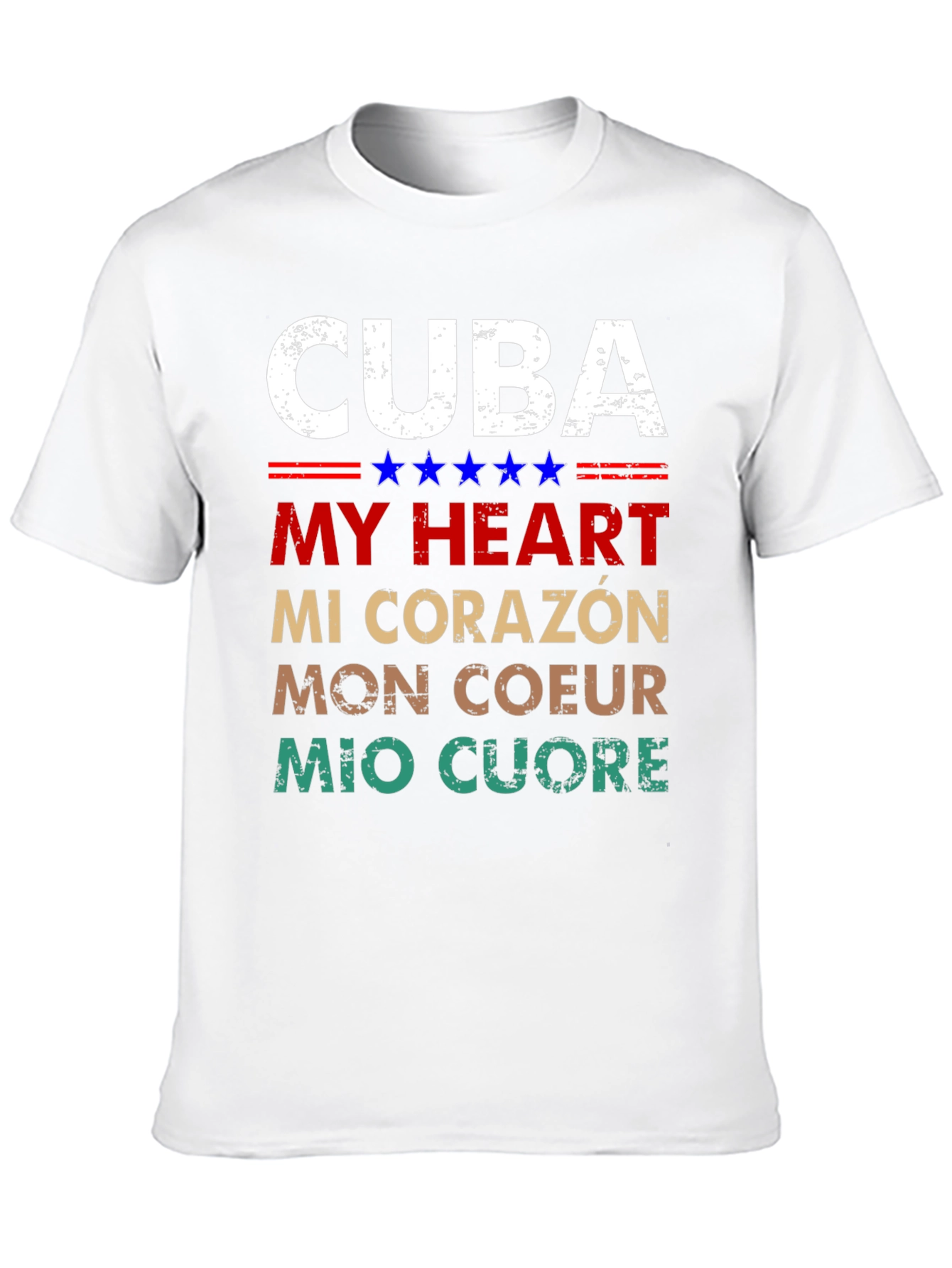 Cuba My Heart T-Shirt