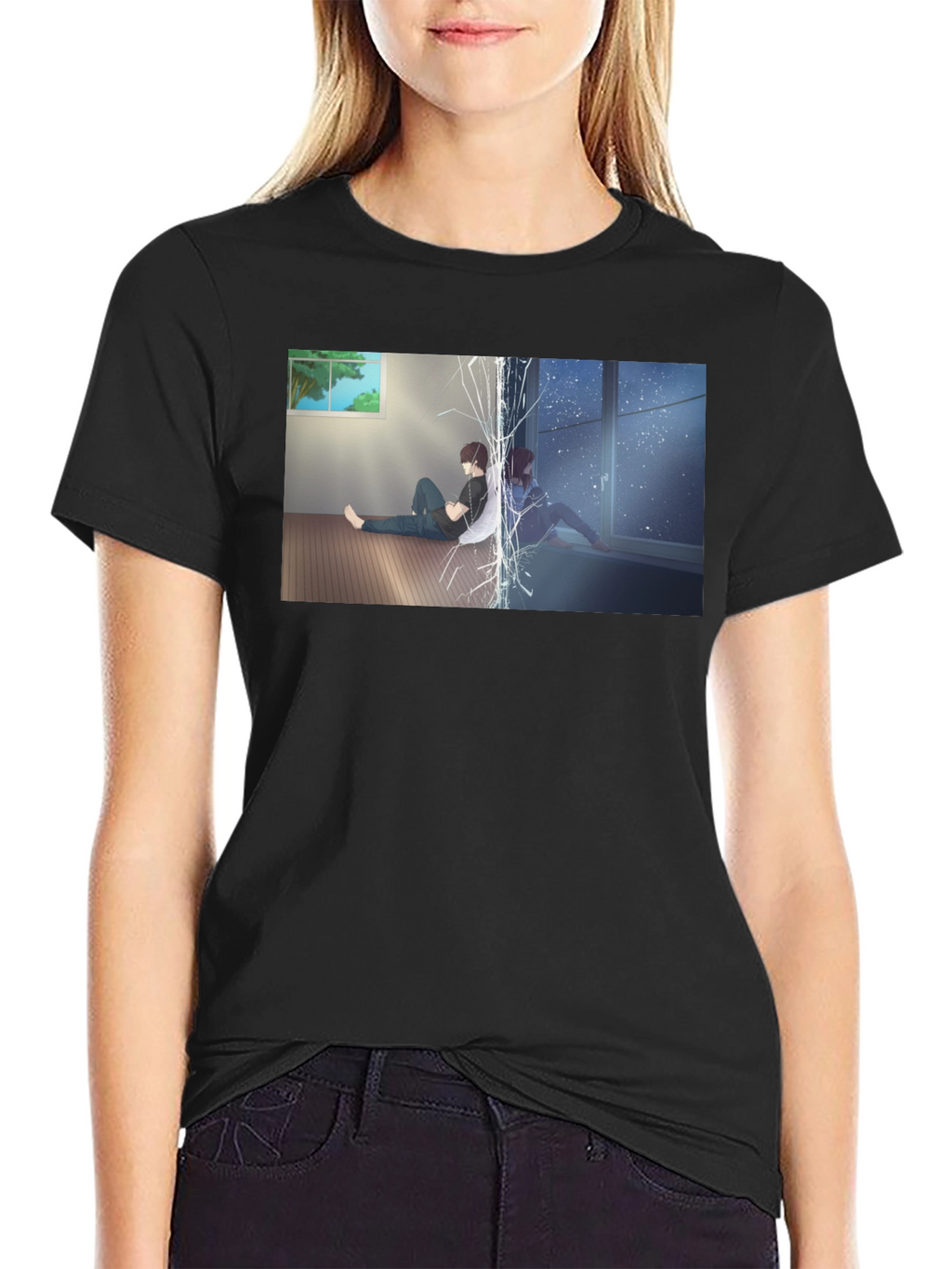 Anime Broken Separation T-Shirt
