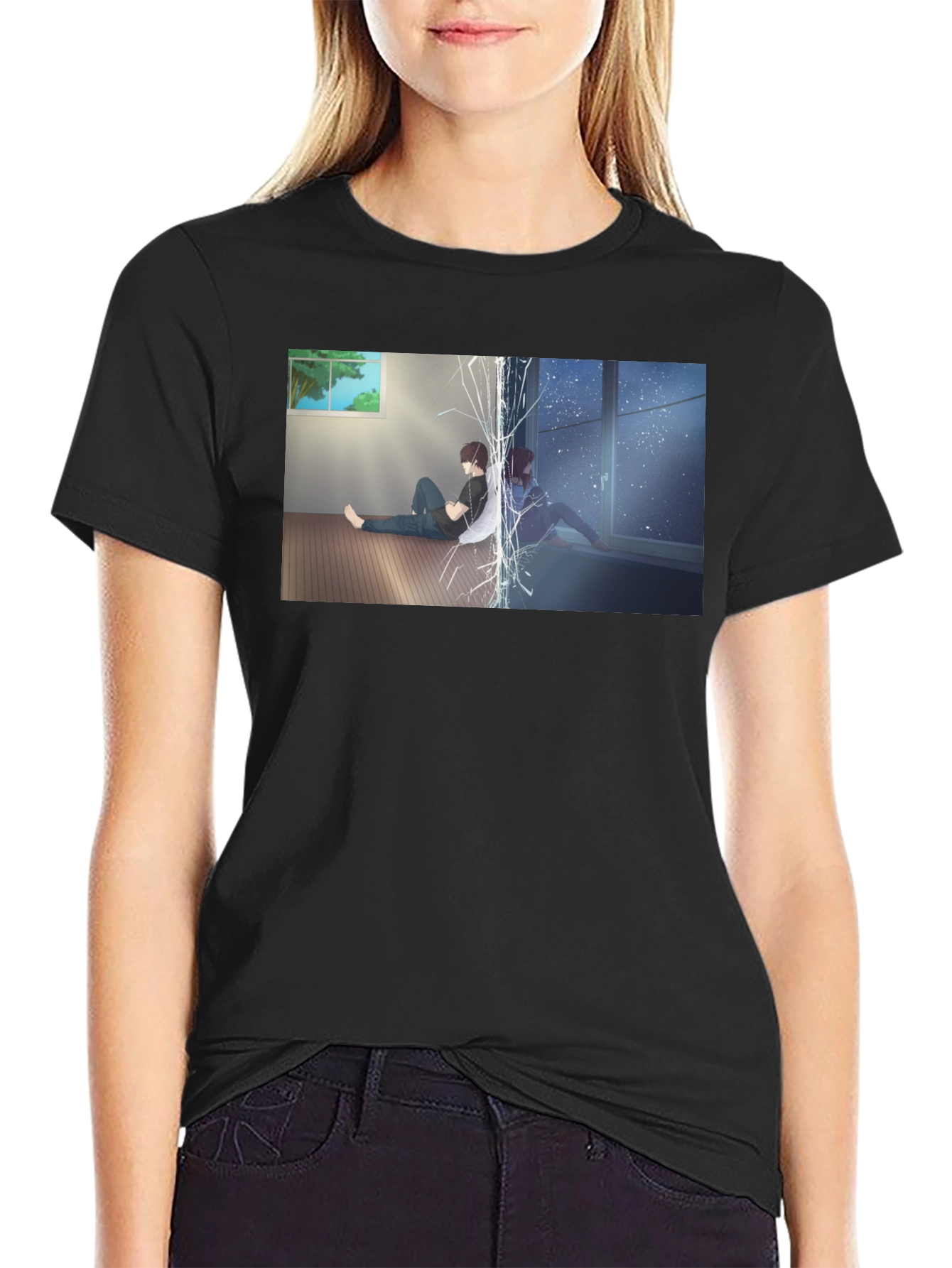 Anime Broken Separation T-Shirt