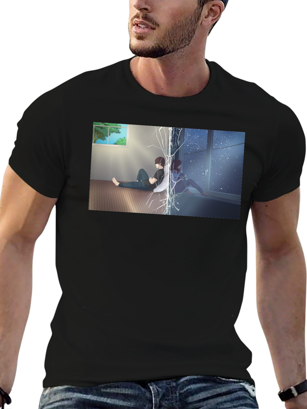 Anime Broken Separation T-Shirt