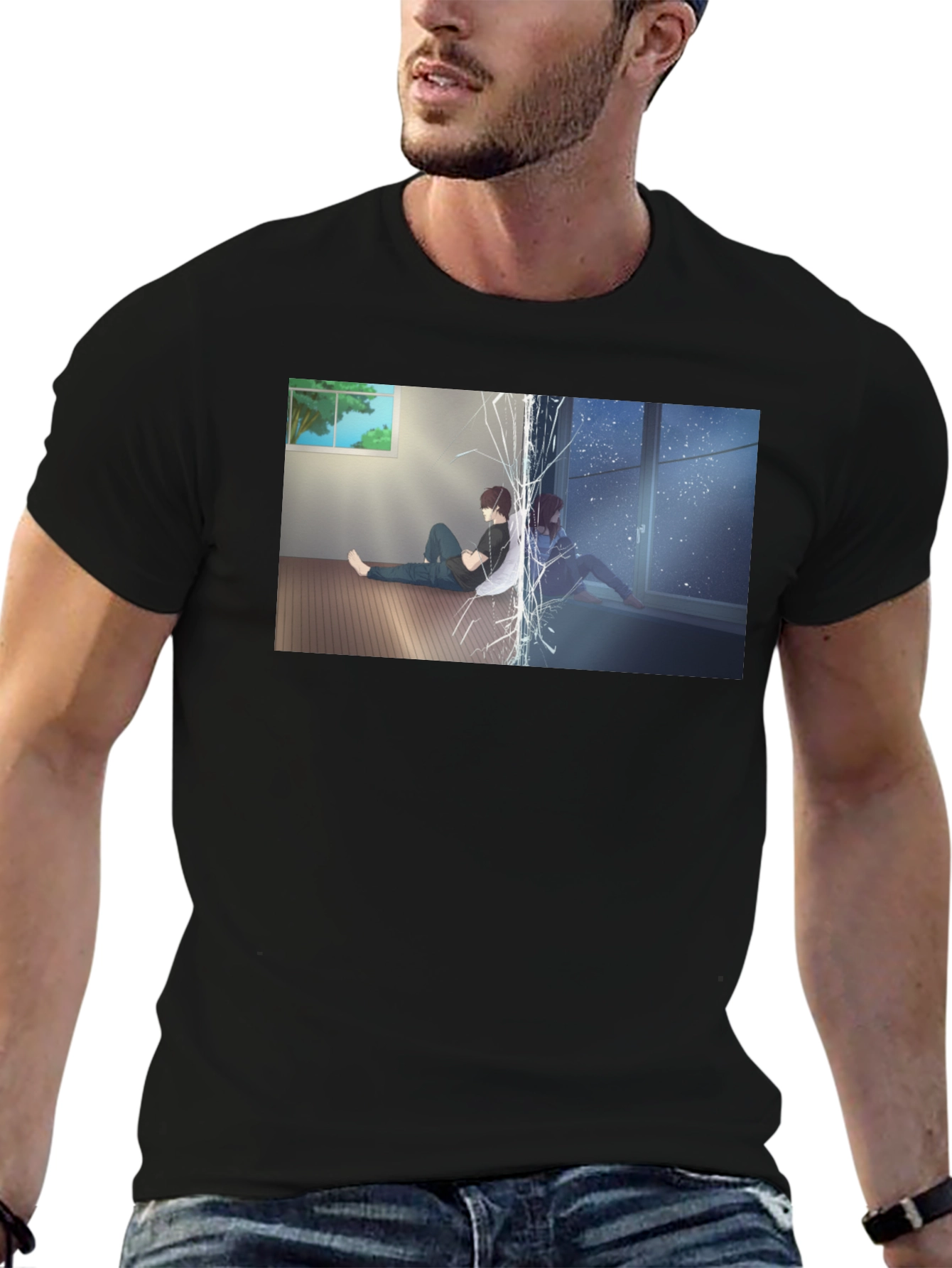 Anime Broken Separation T-Shirt