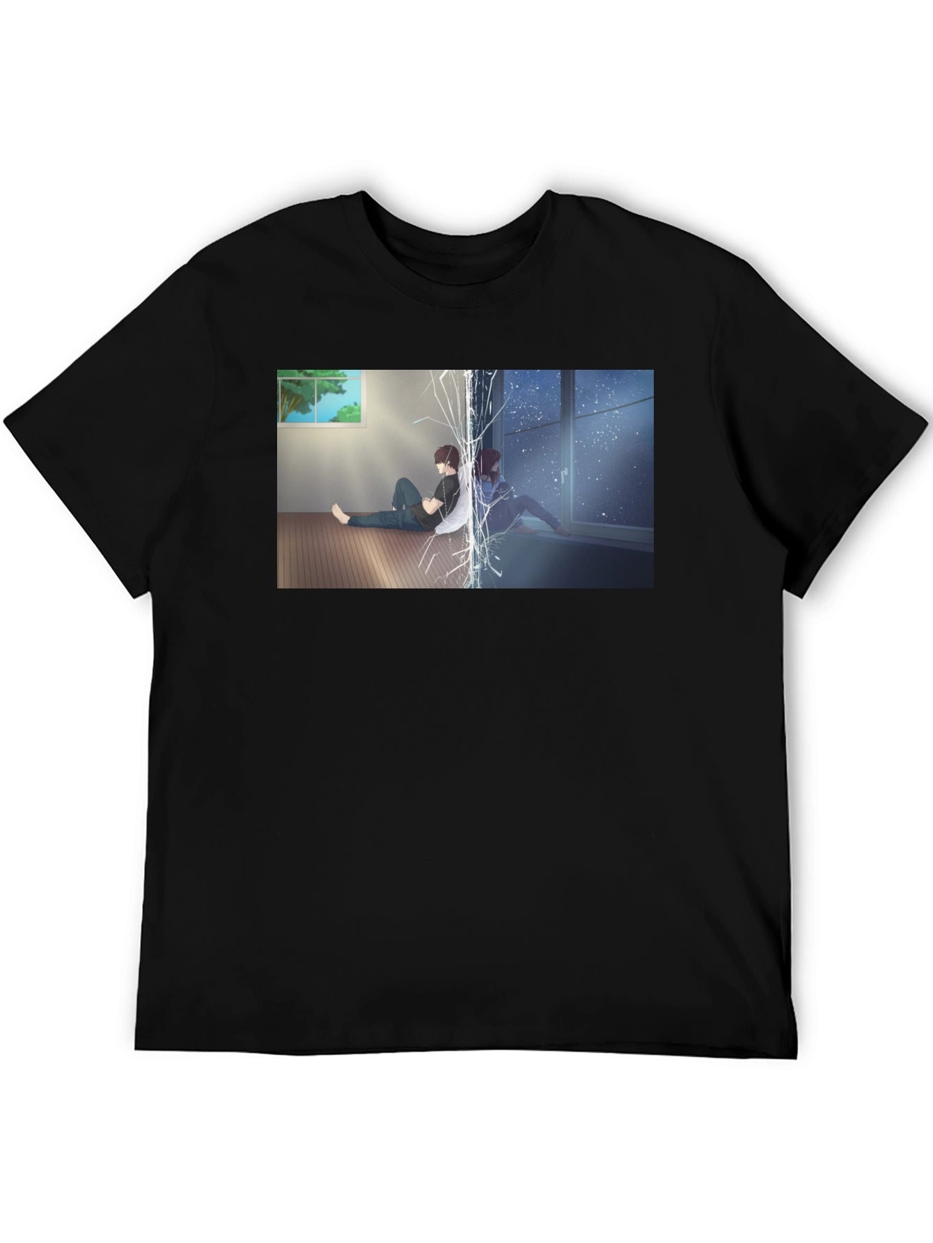 Anime Broken Separation T-Shirt