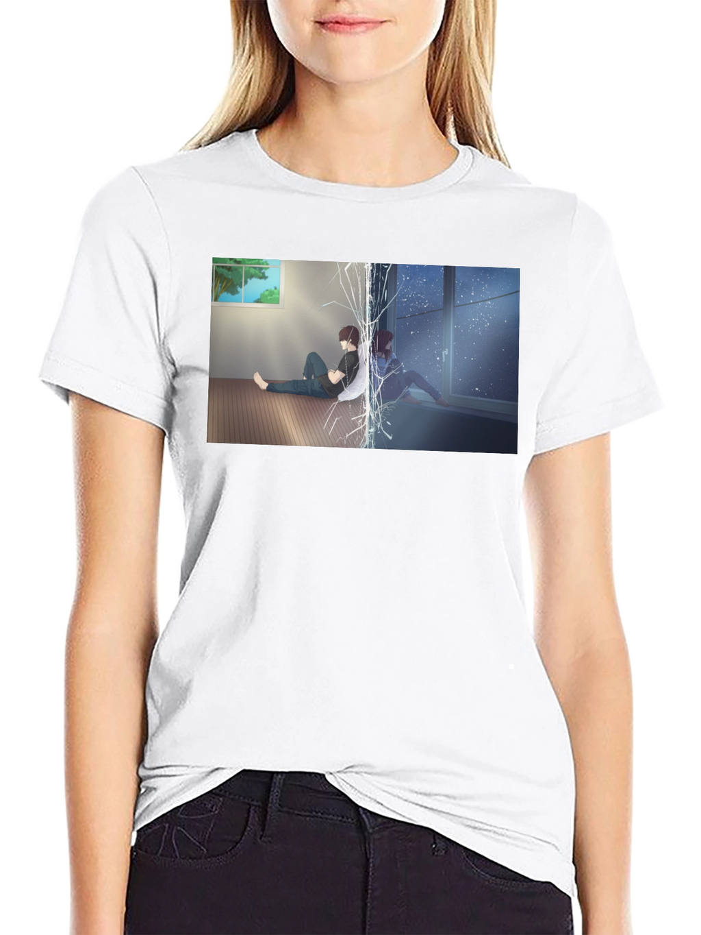 Anime Broken Separation T-Shirt