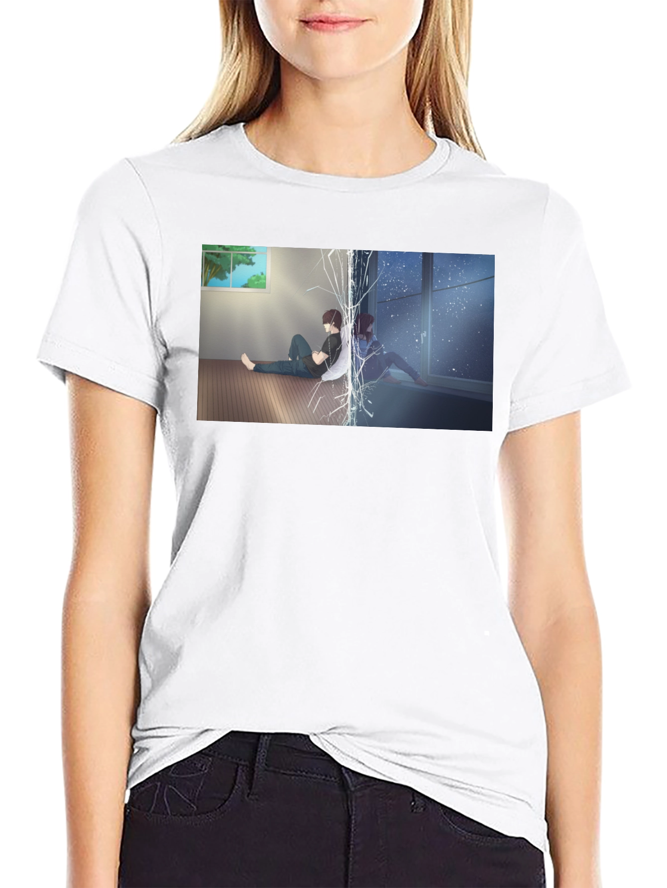 Anime Broken Separation T-Shirt