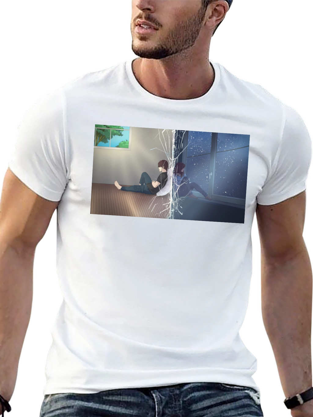 Anime Broken Separation T-Shirt
