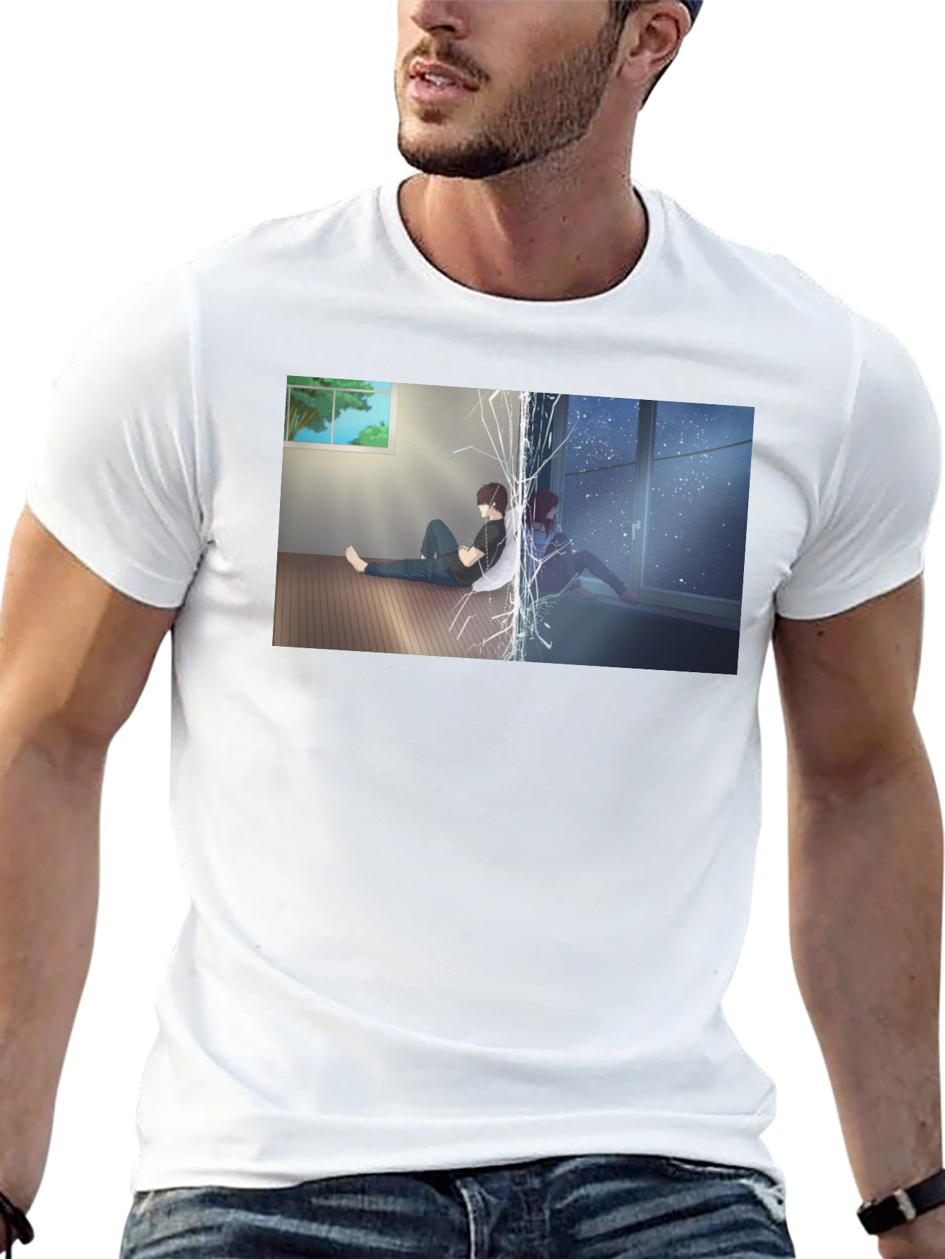 Anime Broken Separation T-Shirt