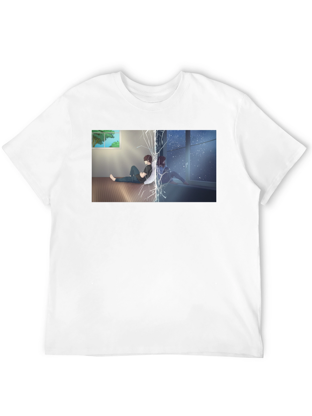 Anime Broken Separation T-Shirt
