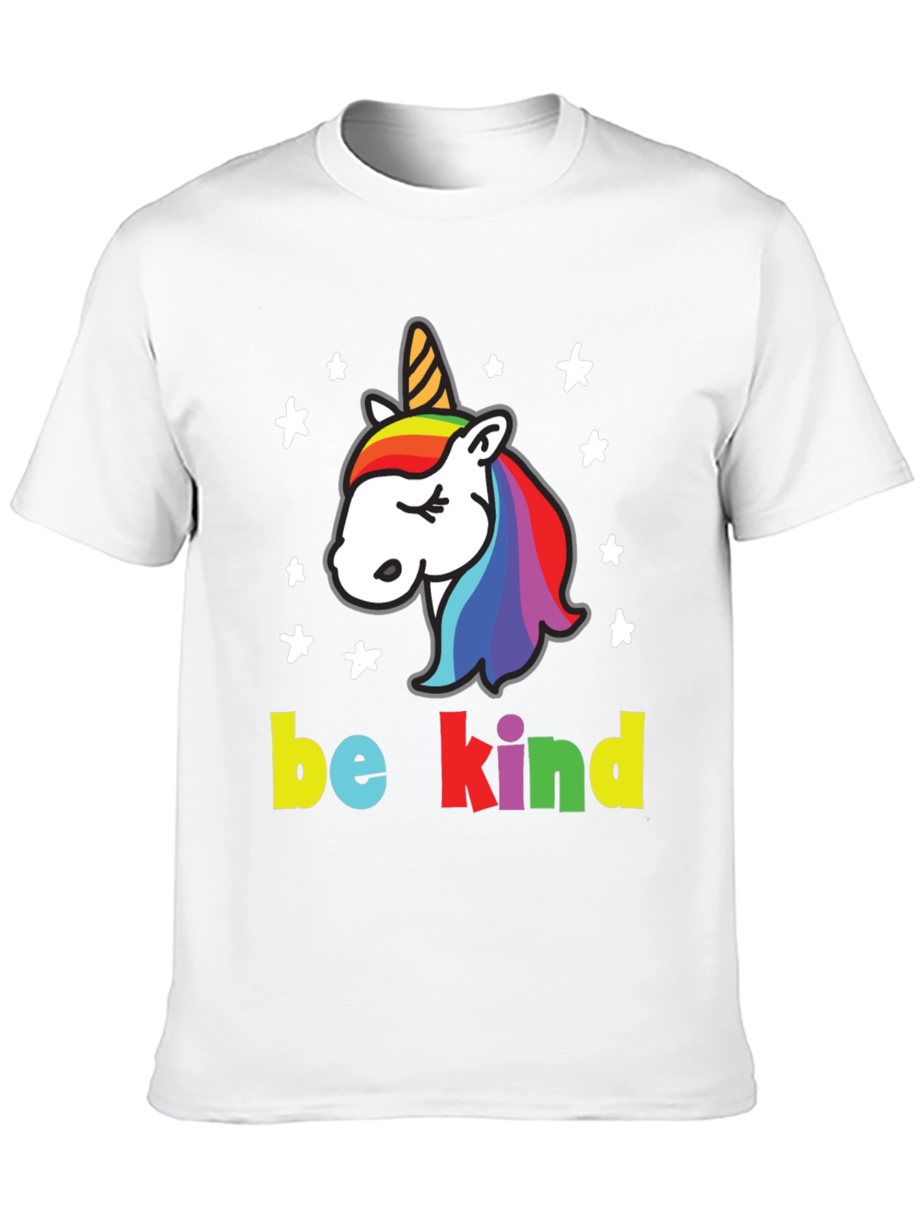 Be Kind Unicorn Graphic T-Shirt