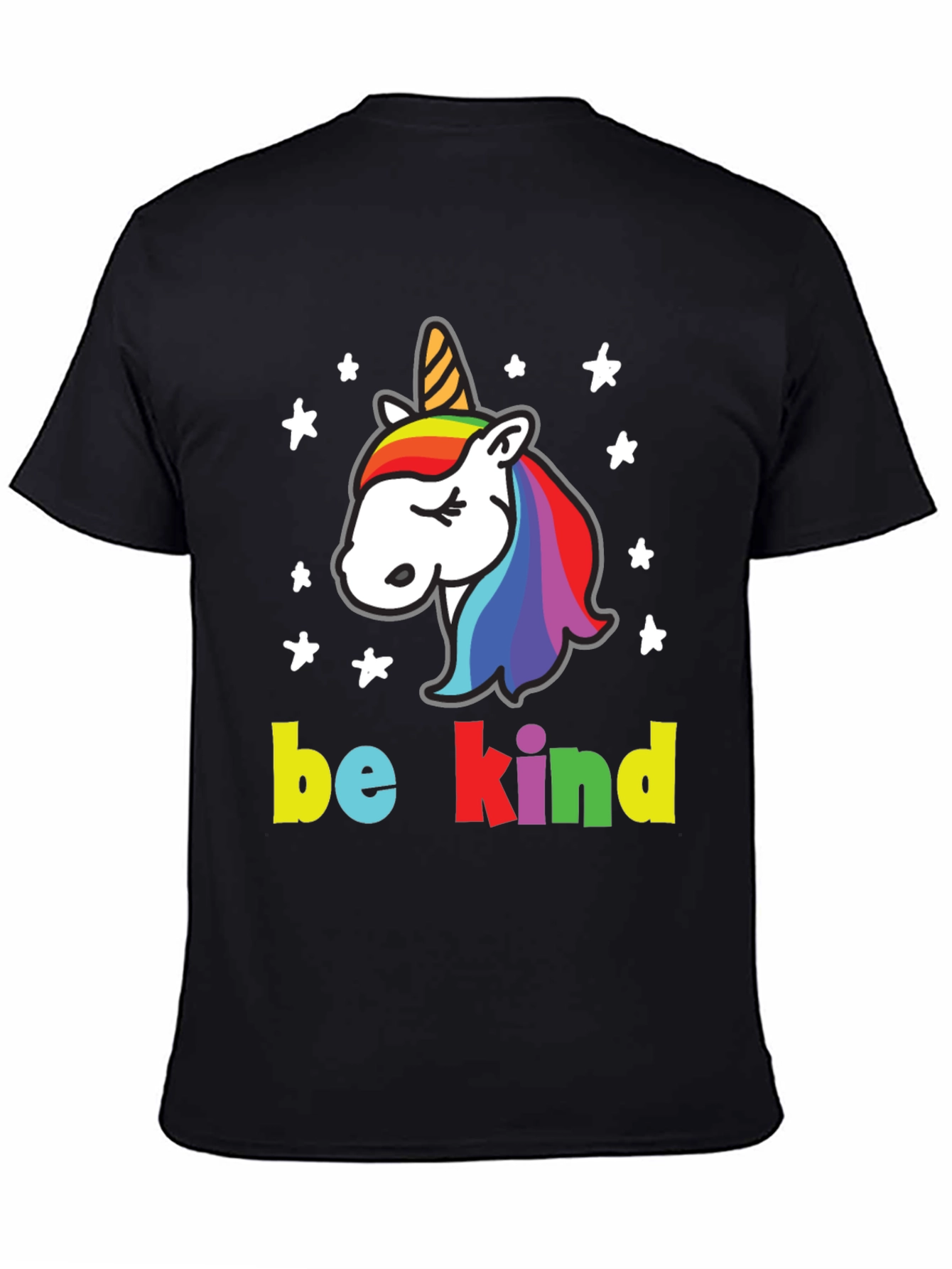 Be Kind Unicorn Graphic T-Shirt