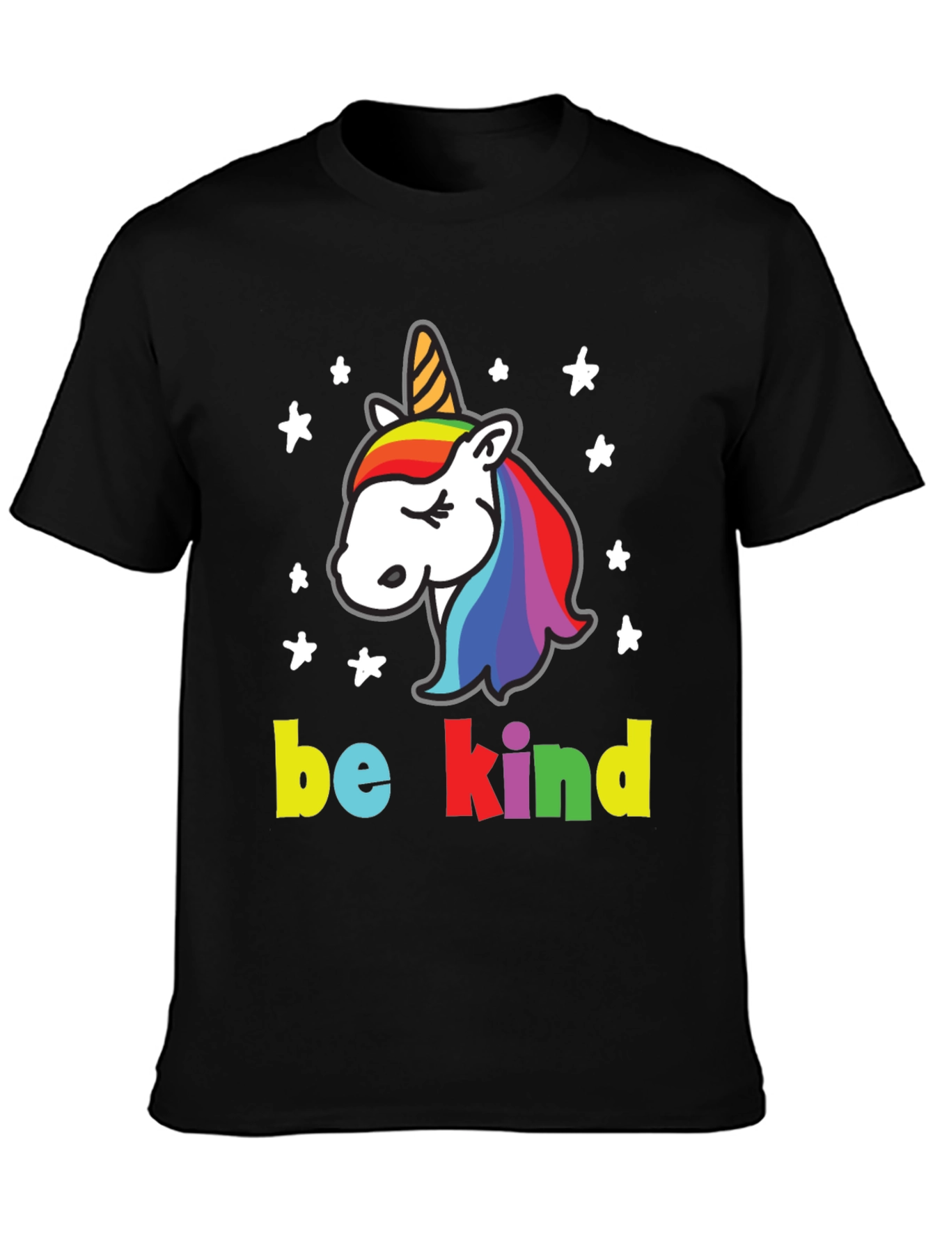 Be Kind Unicorn Graphic T-Shirt