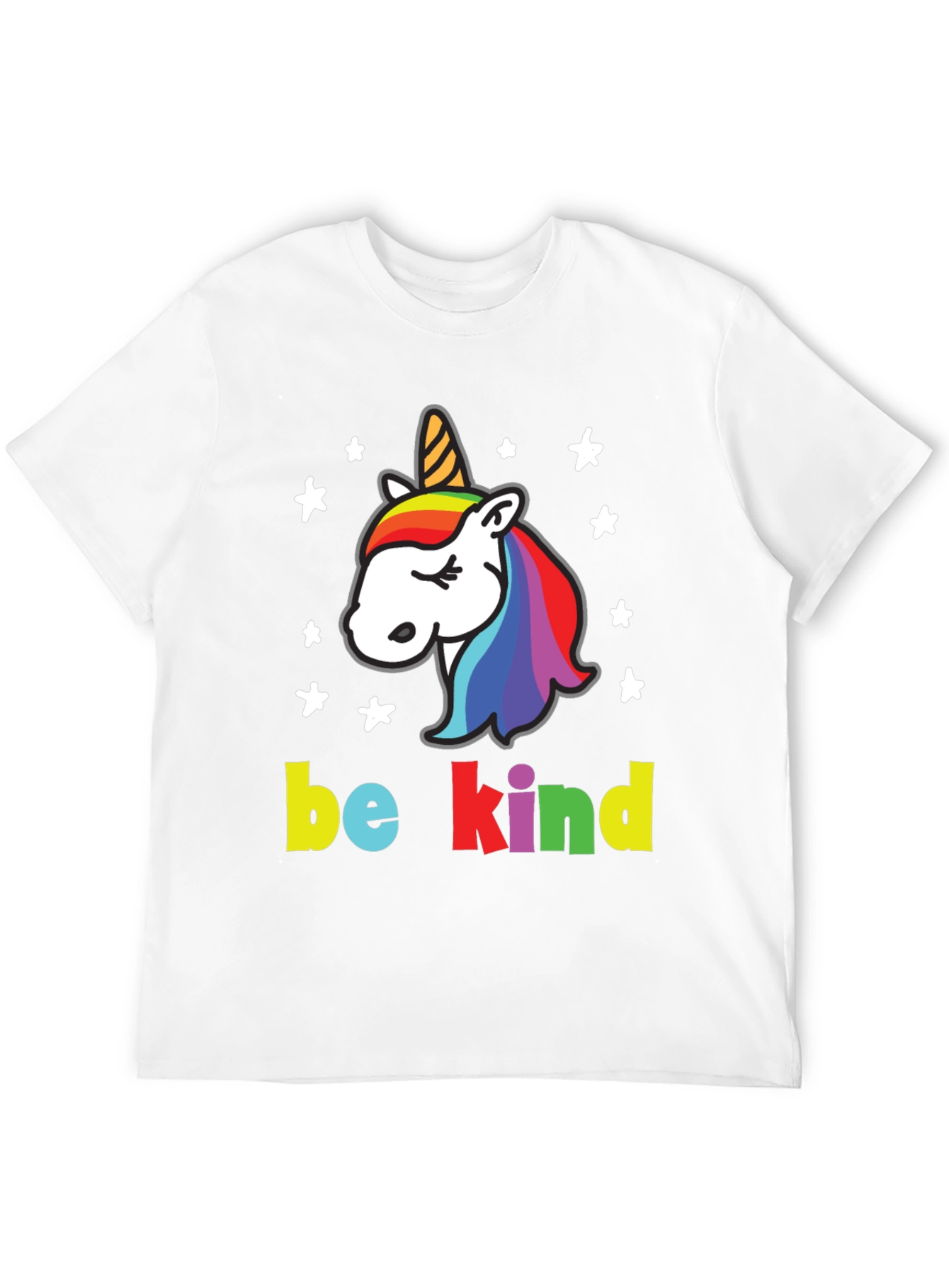 Be Kind Unicorn Graphic T-Shirt