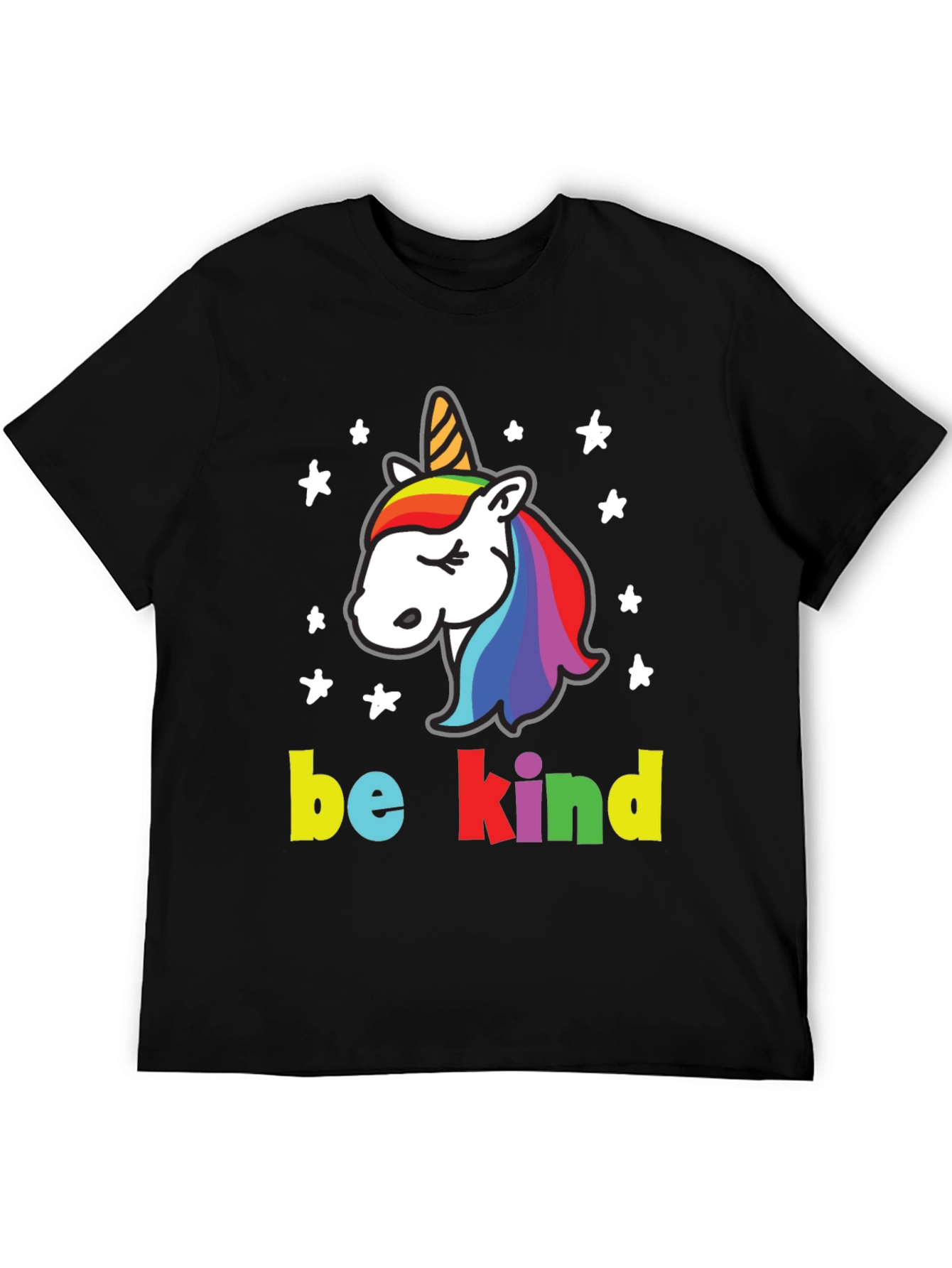 Be Kind Unicorn Graphic T-Shirt