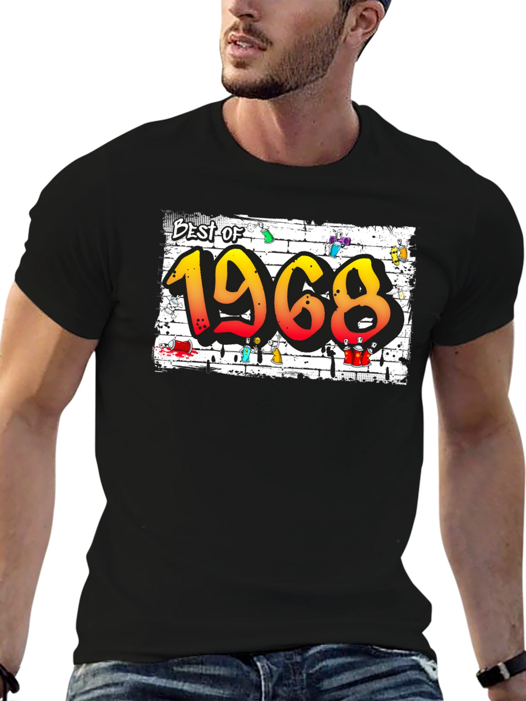 Best of 1968 Graffiti T-Shirt