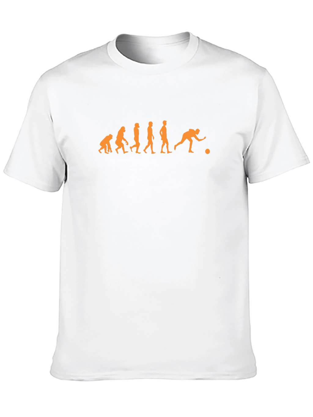 Bowling Evolution Graphic T-Shirt - Black Tee