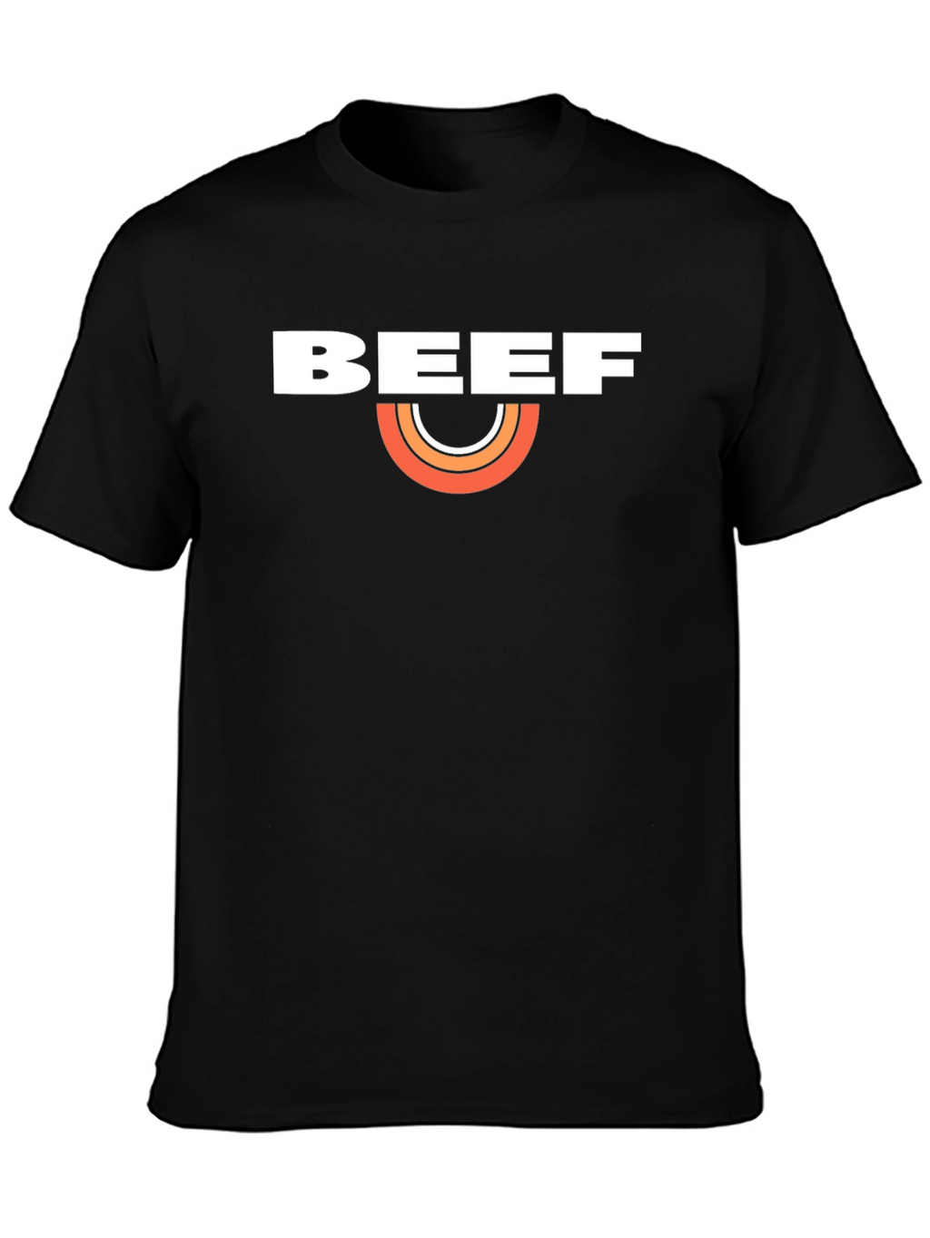 Beef Retro T-Shirt - Classic Black Tee