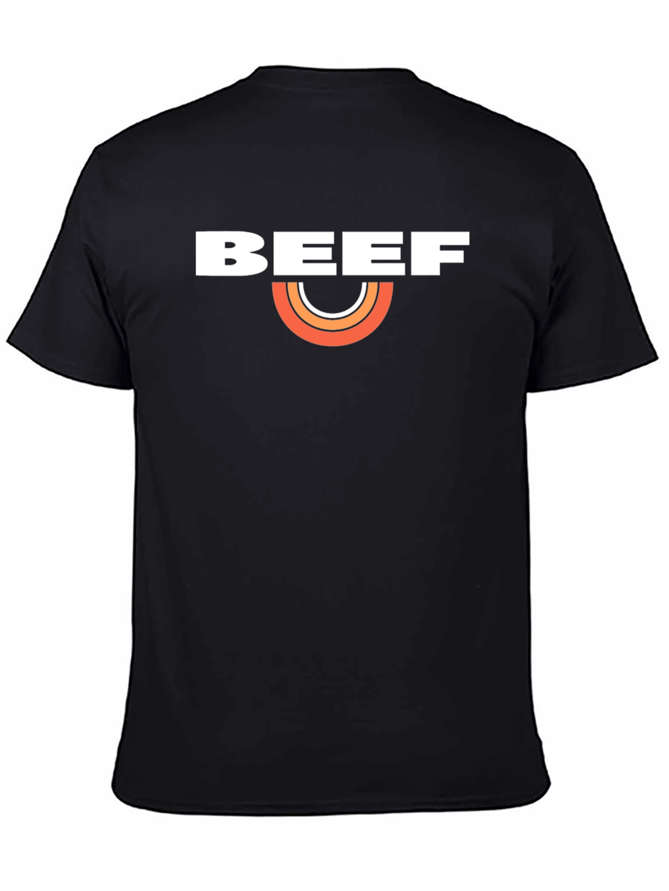 Beef Retro T-Shirt - Classic Black Tee