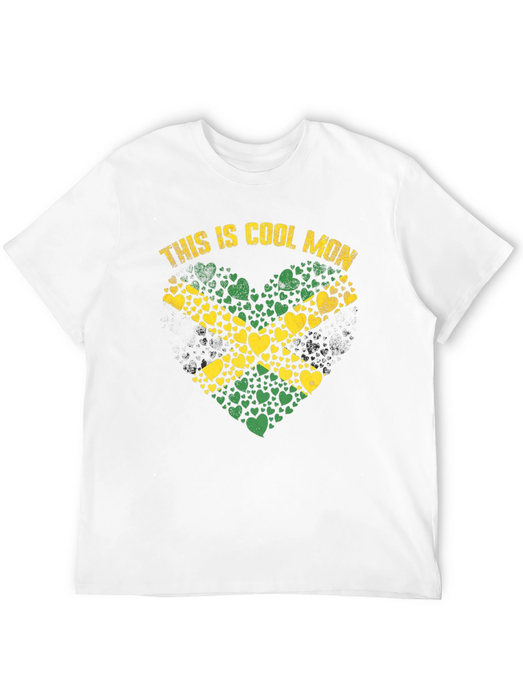 Cool Mon Jamaica Heart T-Shirt