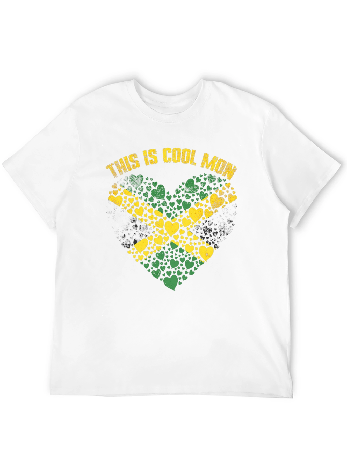 Cool Mon Jamaica Heart T-Shirt