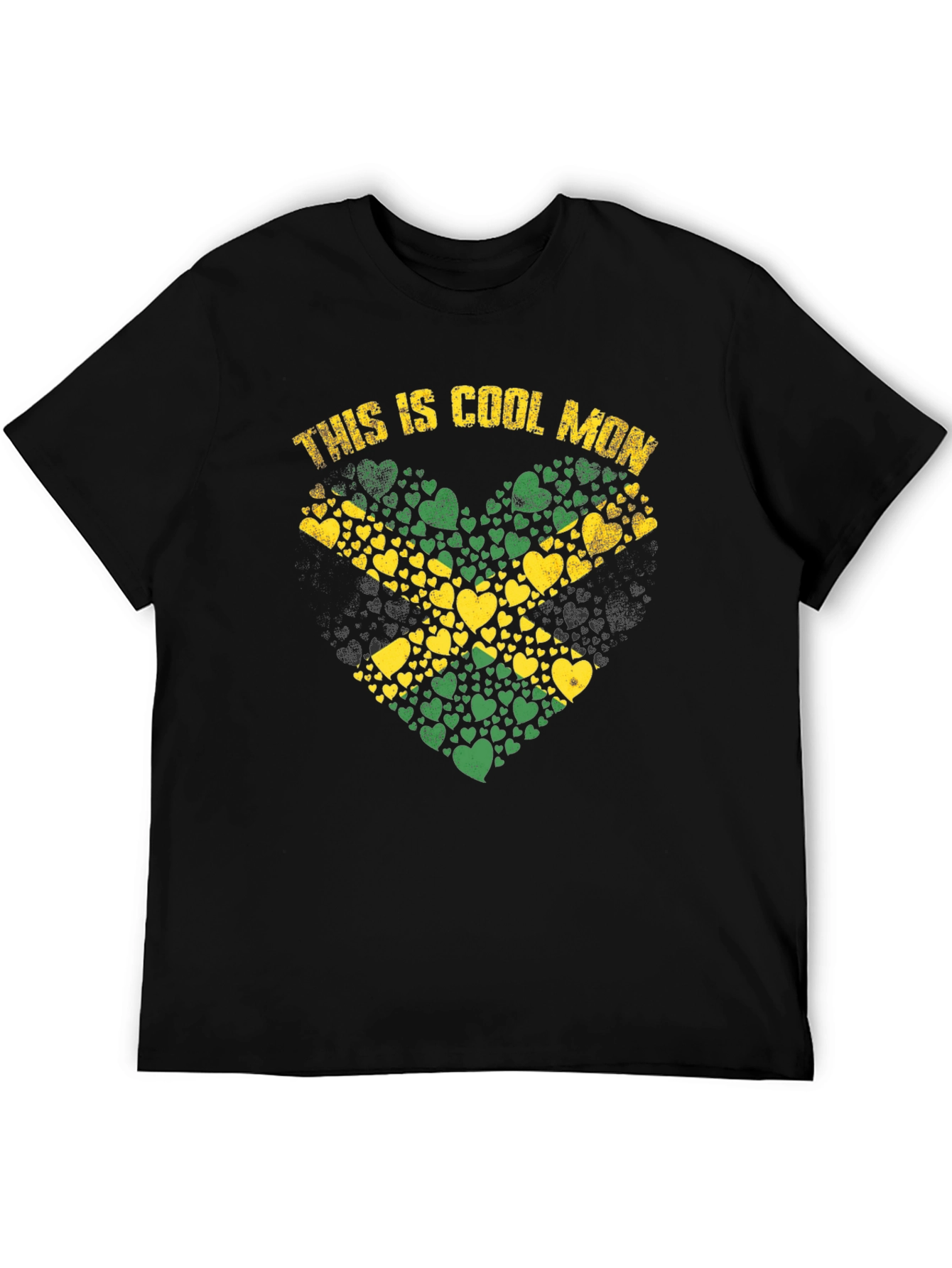 Cool Mon Jamaica Heart T-Shirt