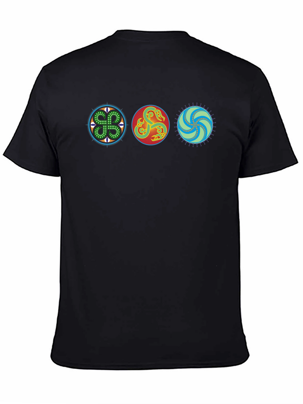 Celtic Design Black T-Shirt