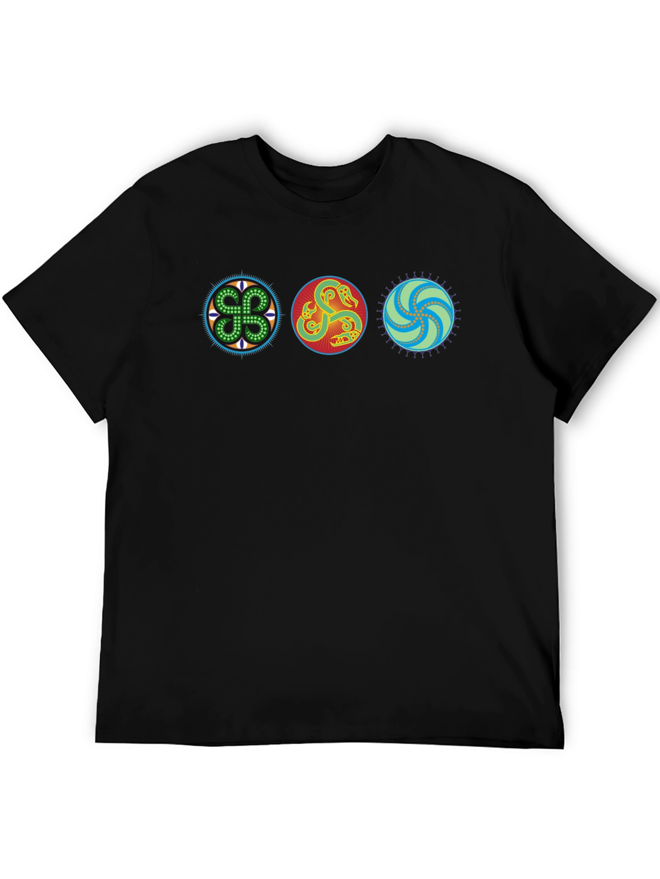 Celtic Design Black T-Shirt