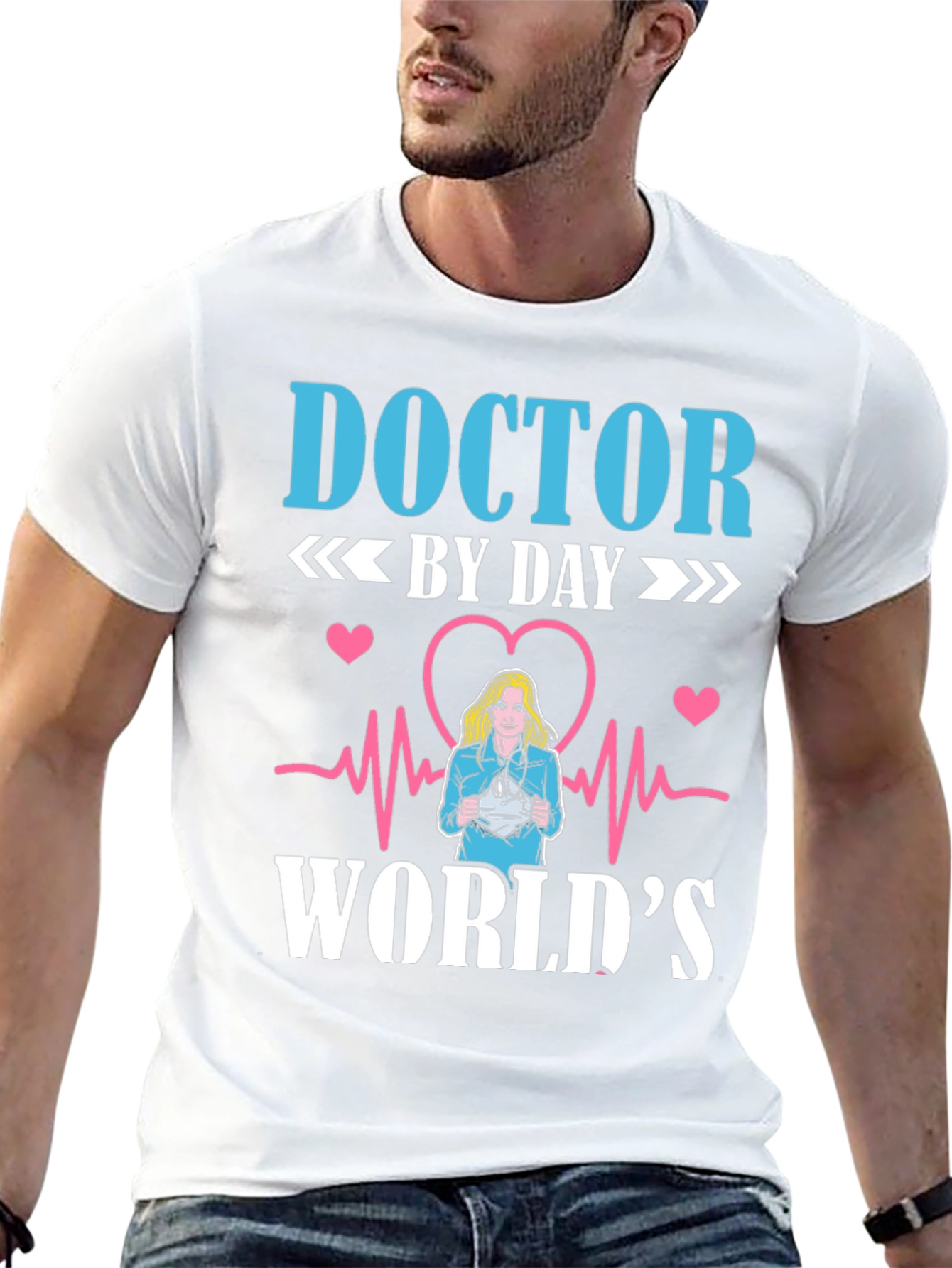 Doctor By Day T-Shirt - Medical Hero Tee