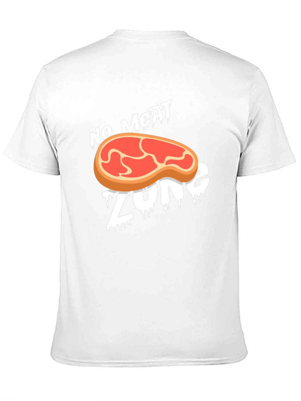 No Meat Zone Graphic T-Shirt - Vegan Style