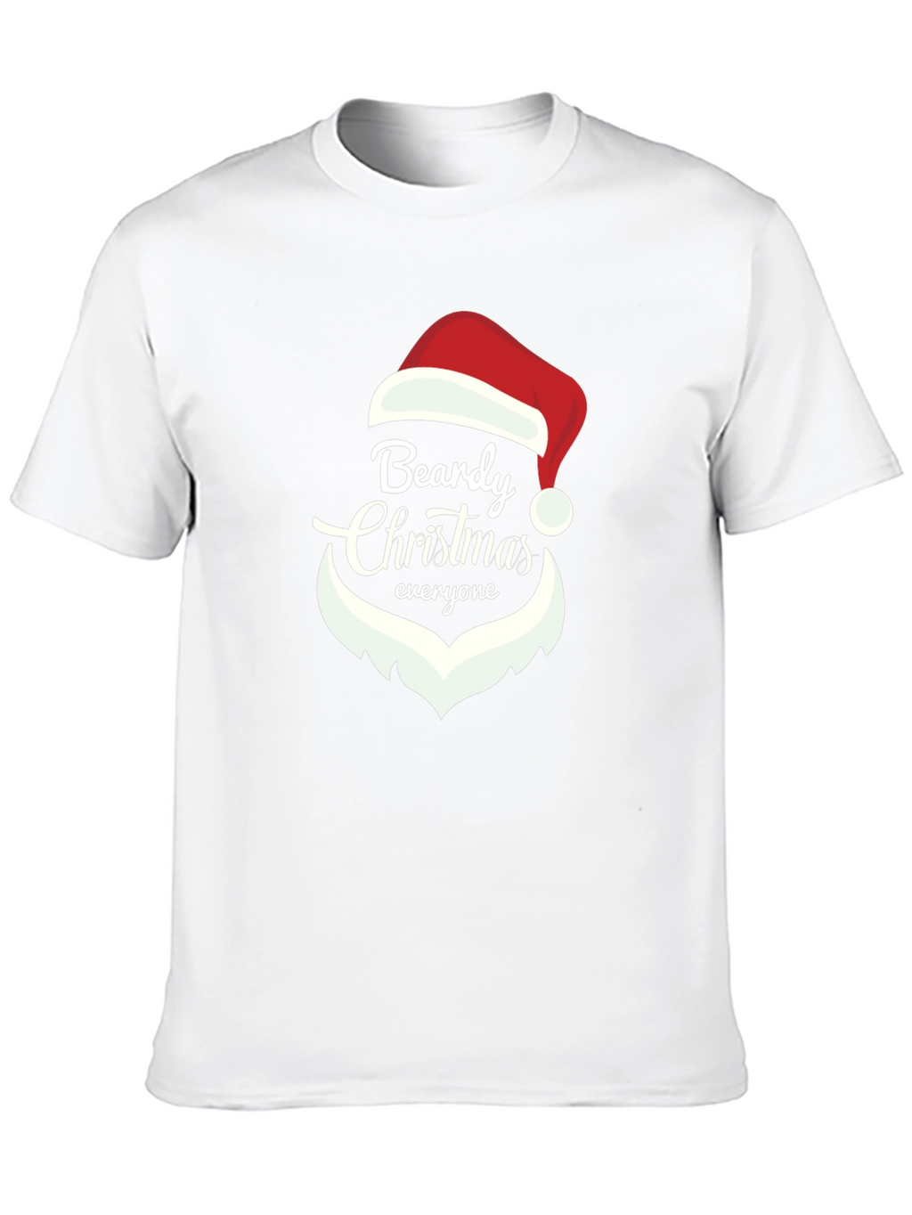 Beardy Christmas T-Shirt Holiday Tee