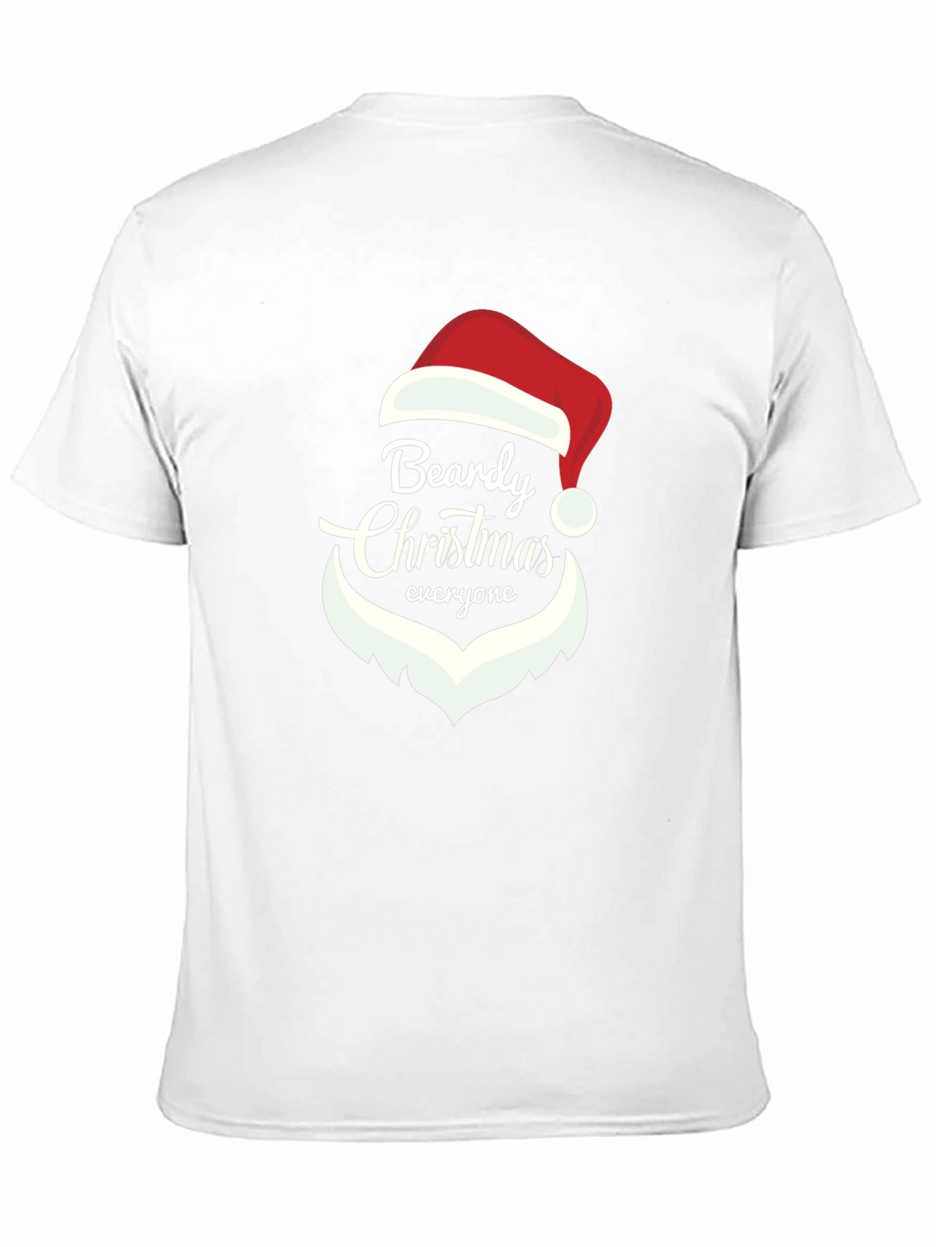 Beardy Christmas T-Shirt Holiday Tee