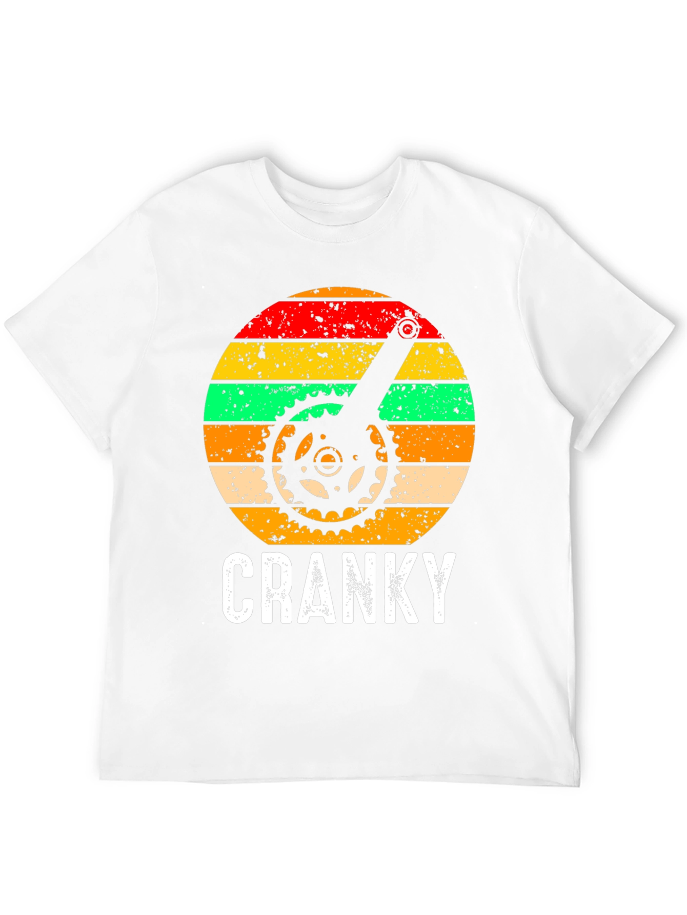 Cranky Cyclist Graphic Tee - Black