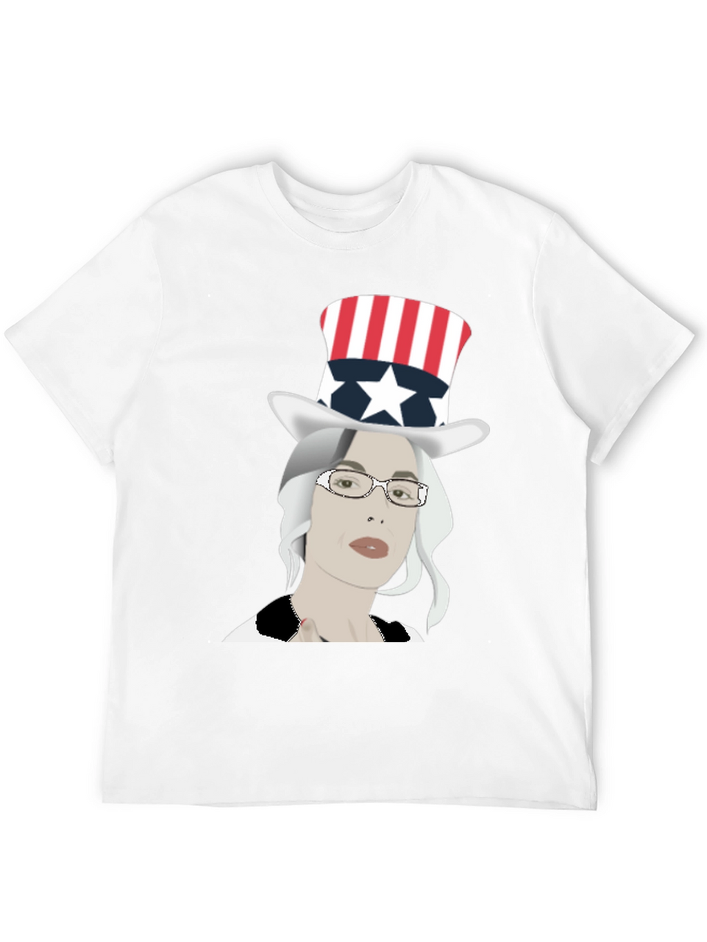 Patriotic Woman Graphic Tee