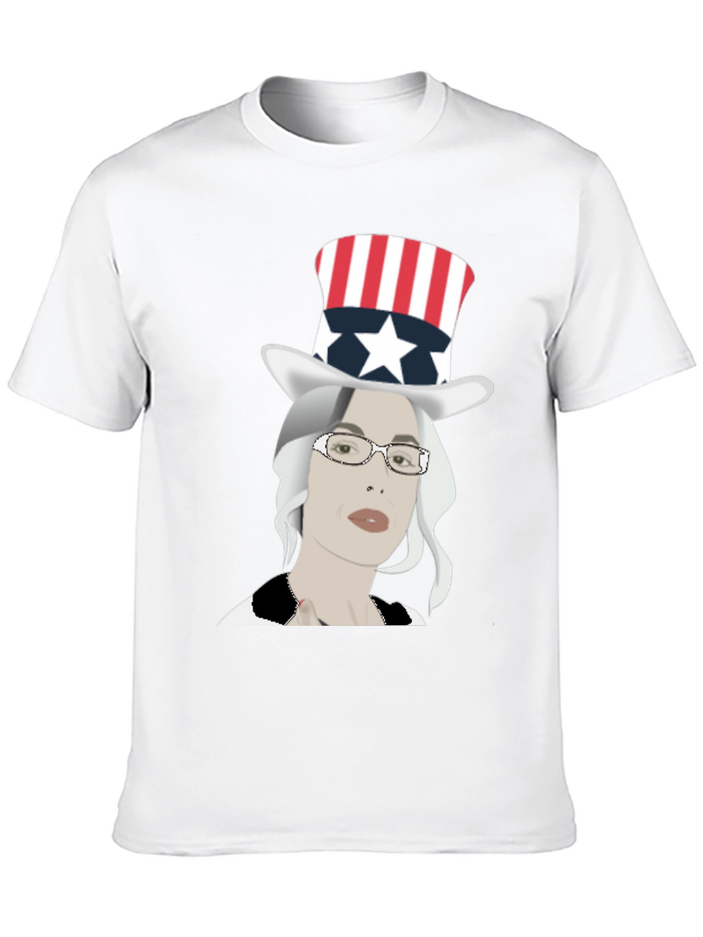 Patriotic Woman Graphic Tee