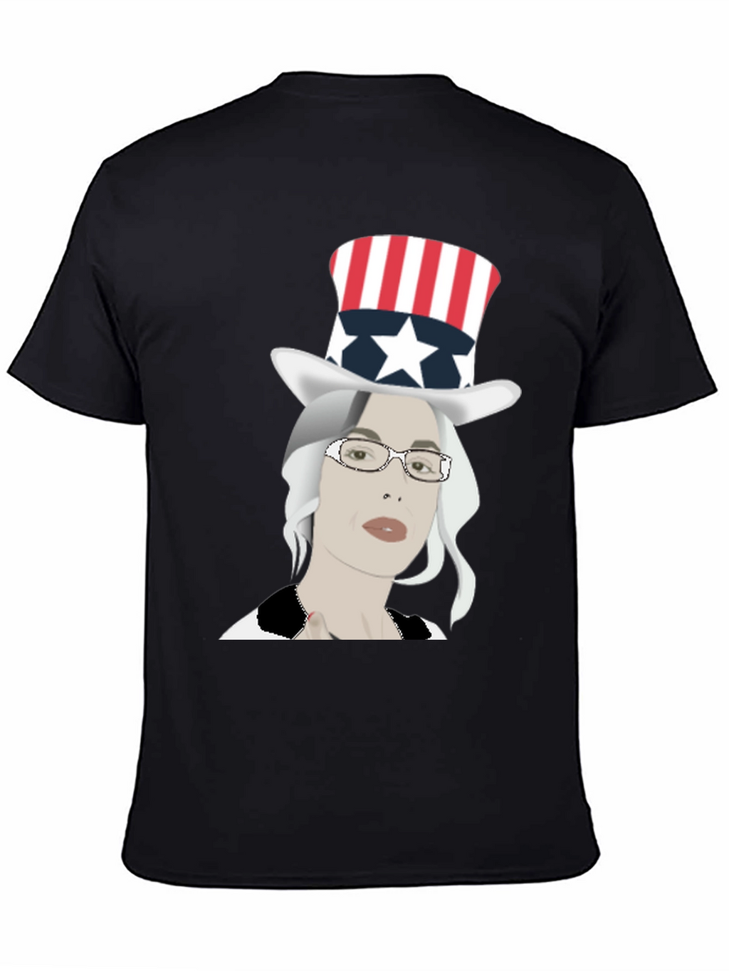 Patriotic Woman Graphic Tee