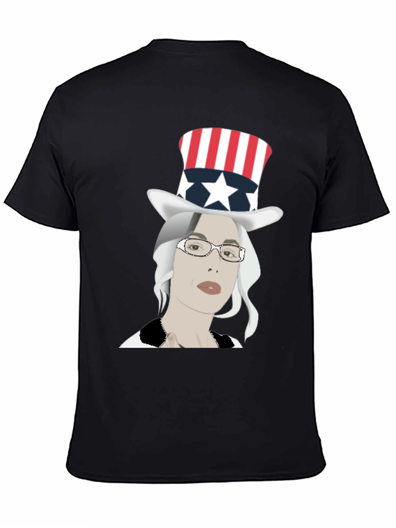 Patriotic Woman Graphic Tee