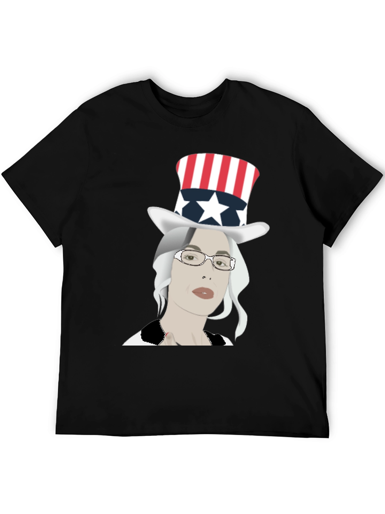 Patriotic Woman Graphic Tee