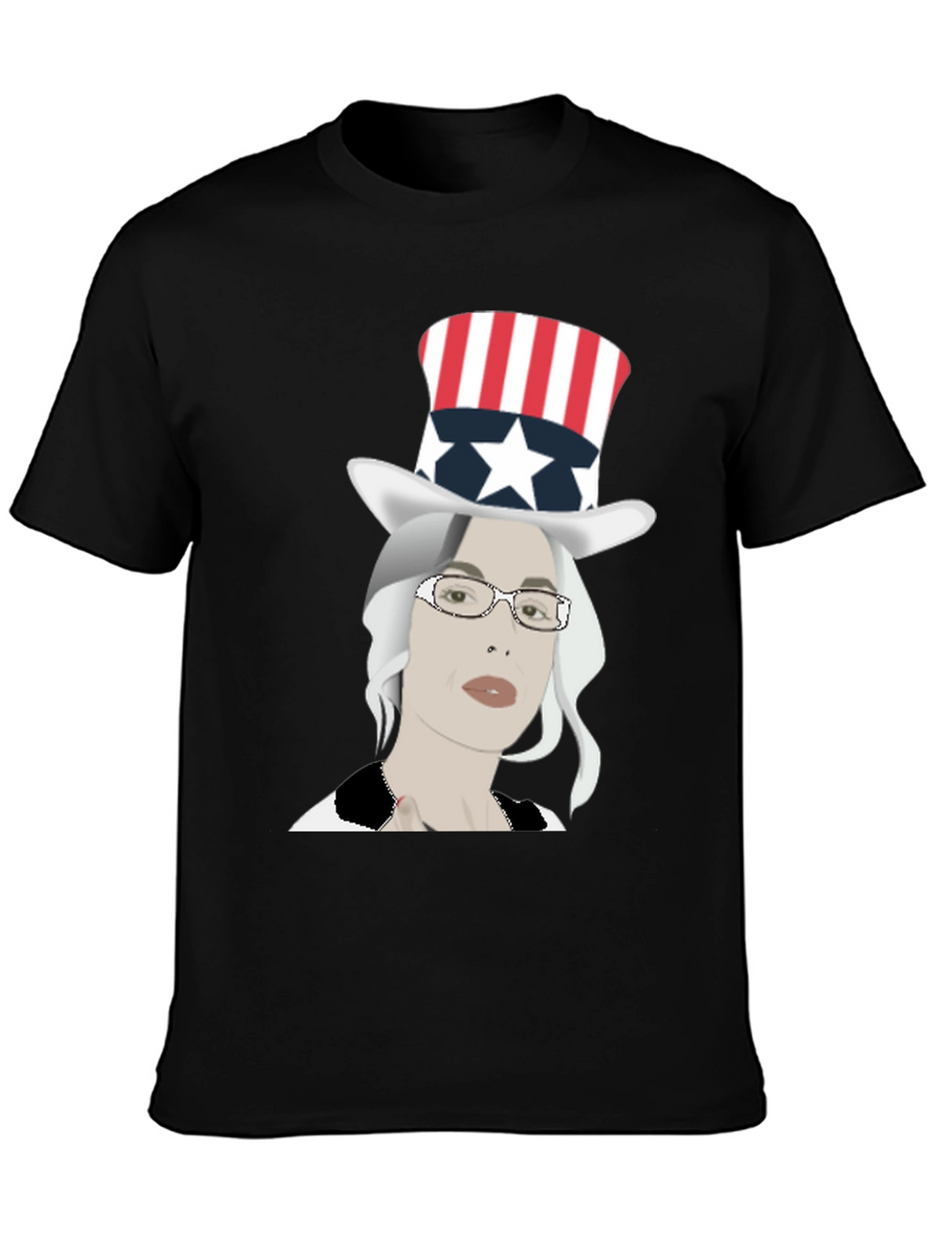 Patriotic Woman Graphic Tee