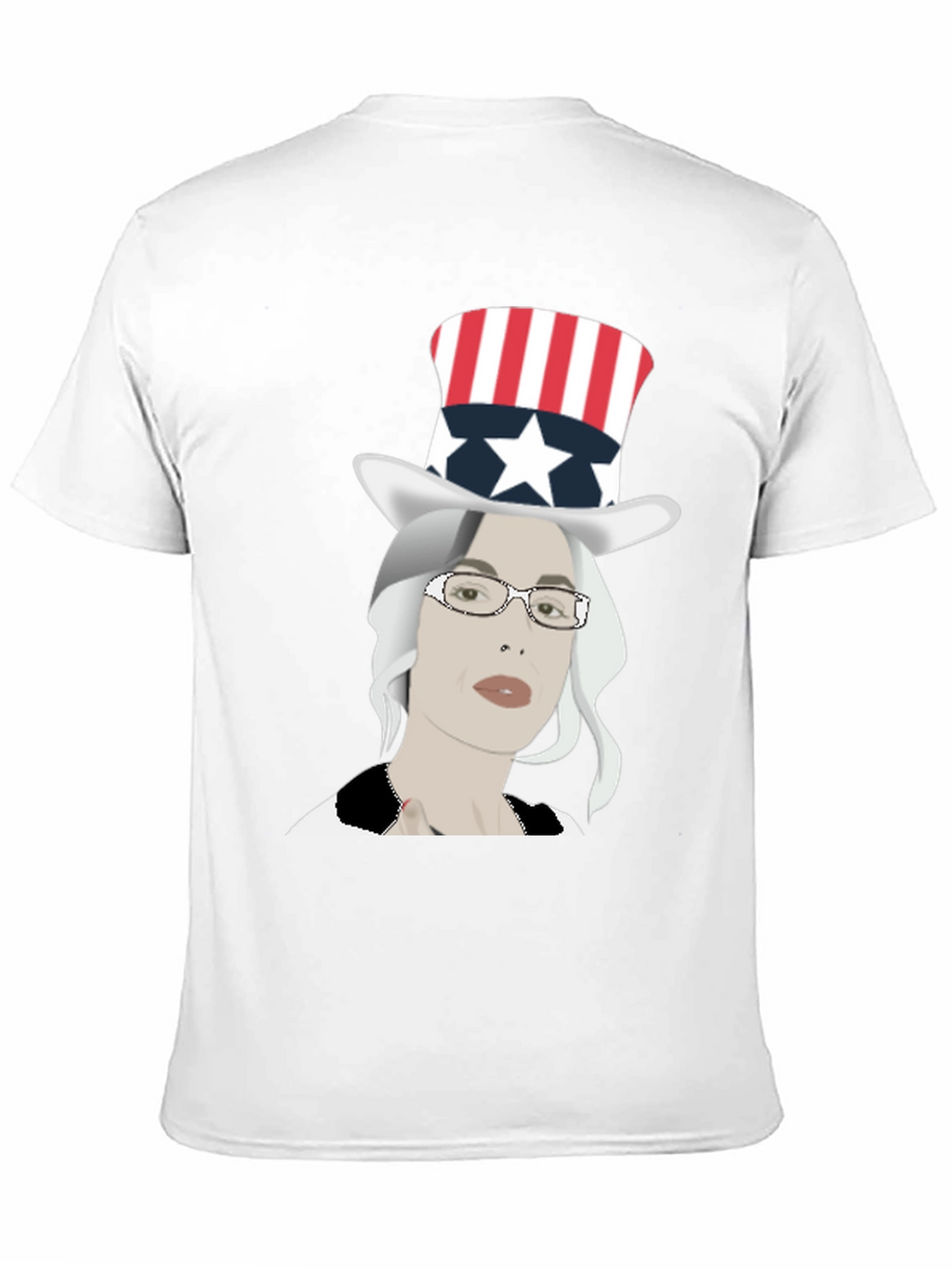 Patriotic Woman Graphic Tee