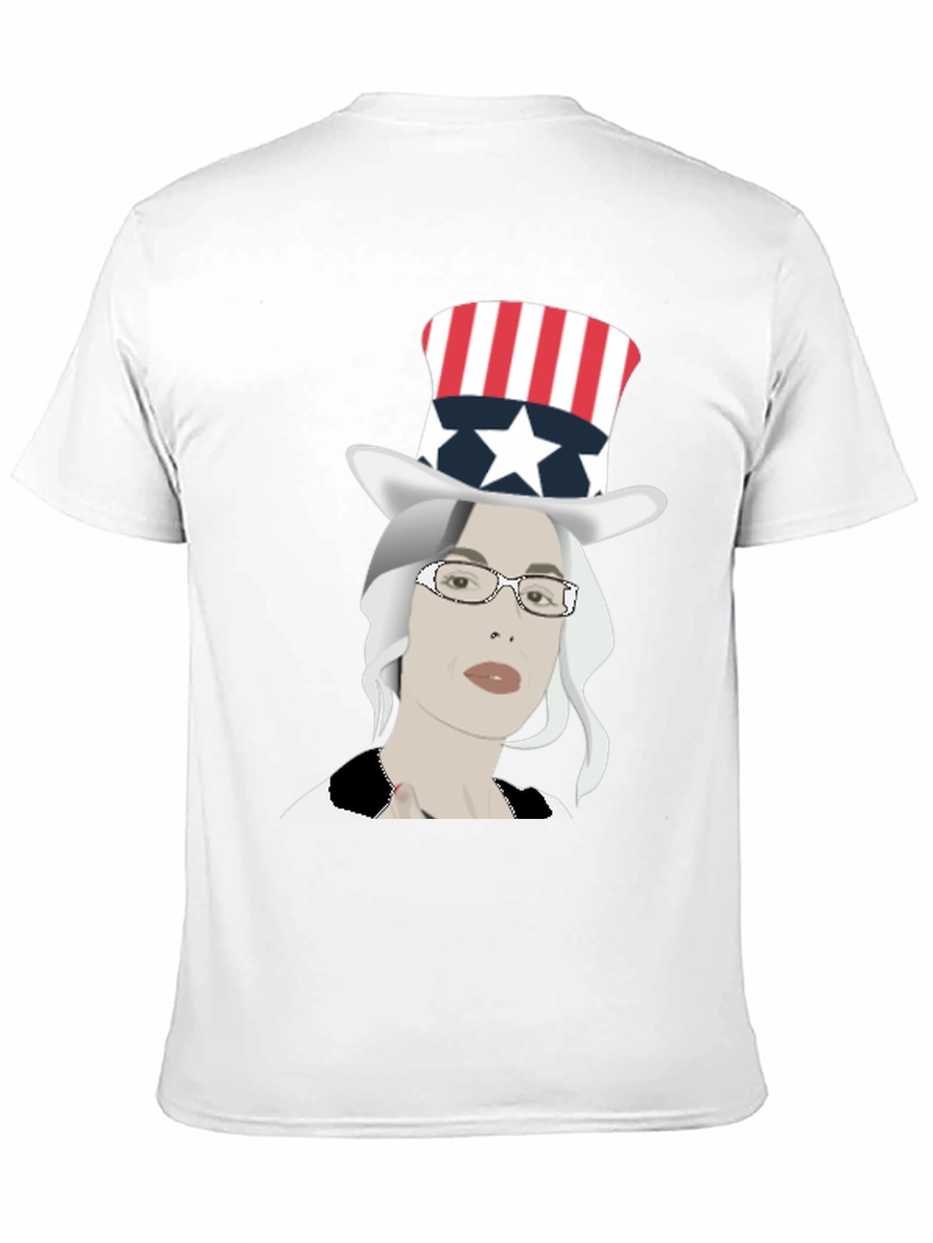 Patriotic Woman Graphic Tee