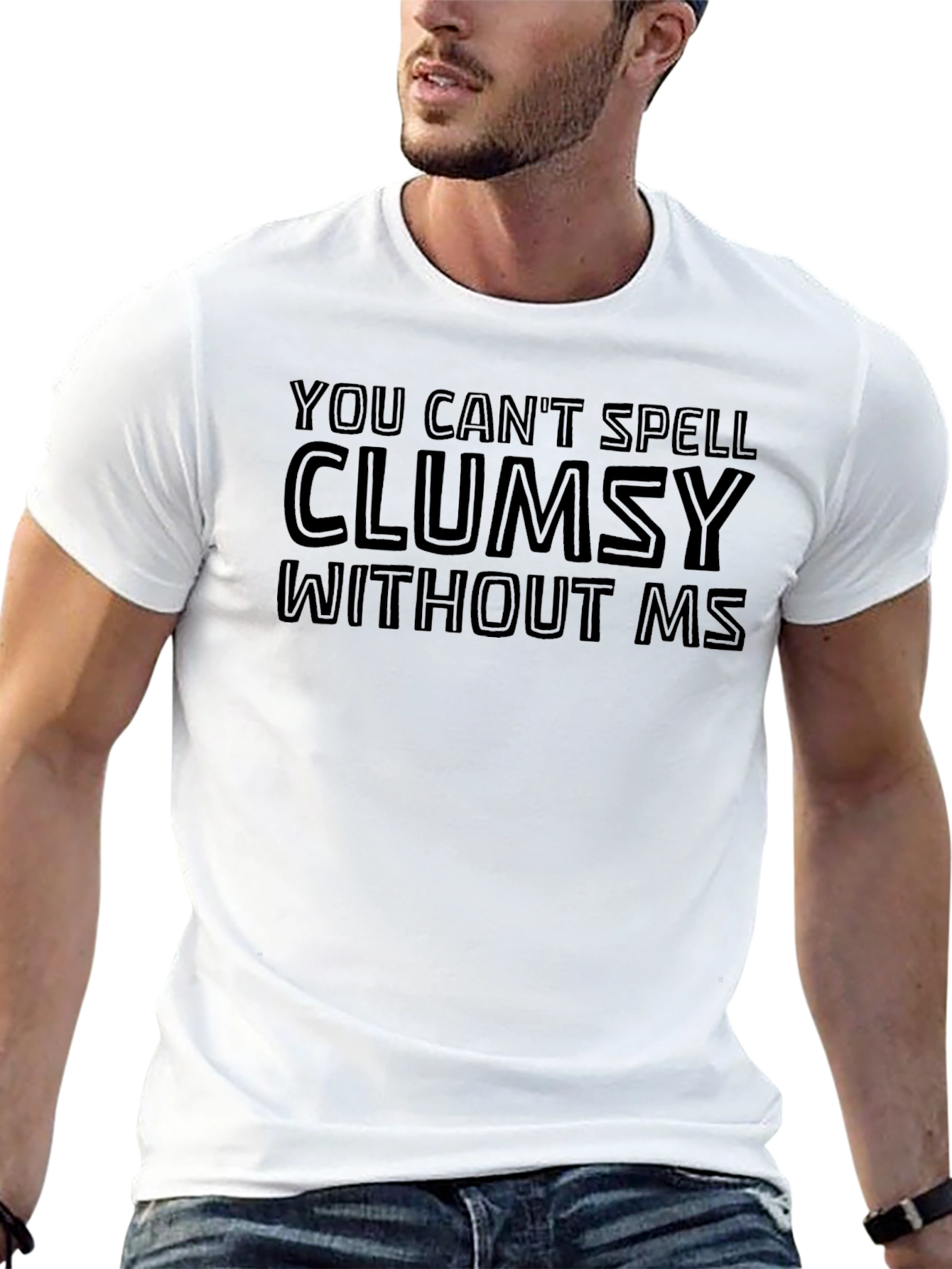Clumsy Humor T-Shirt Funny Graphic Tee
